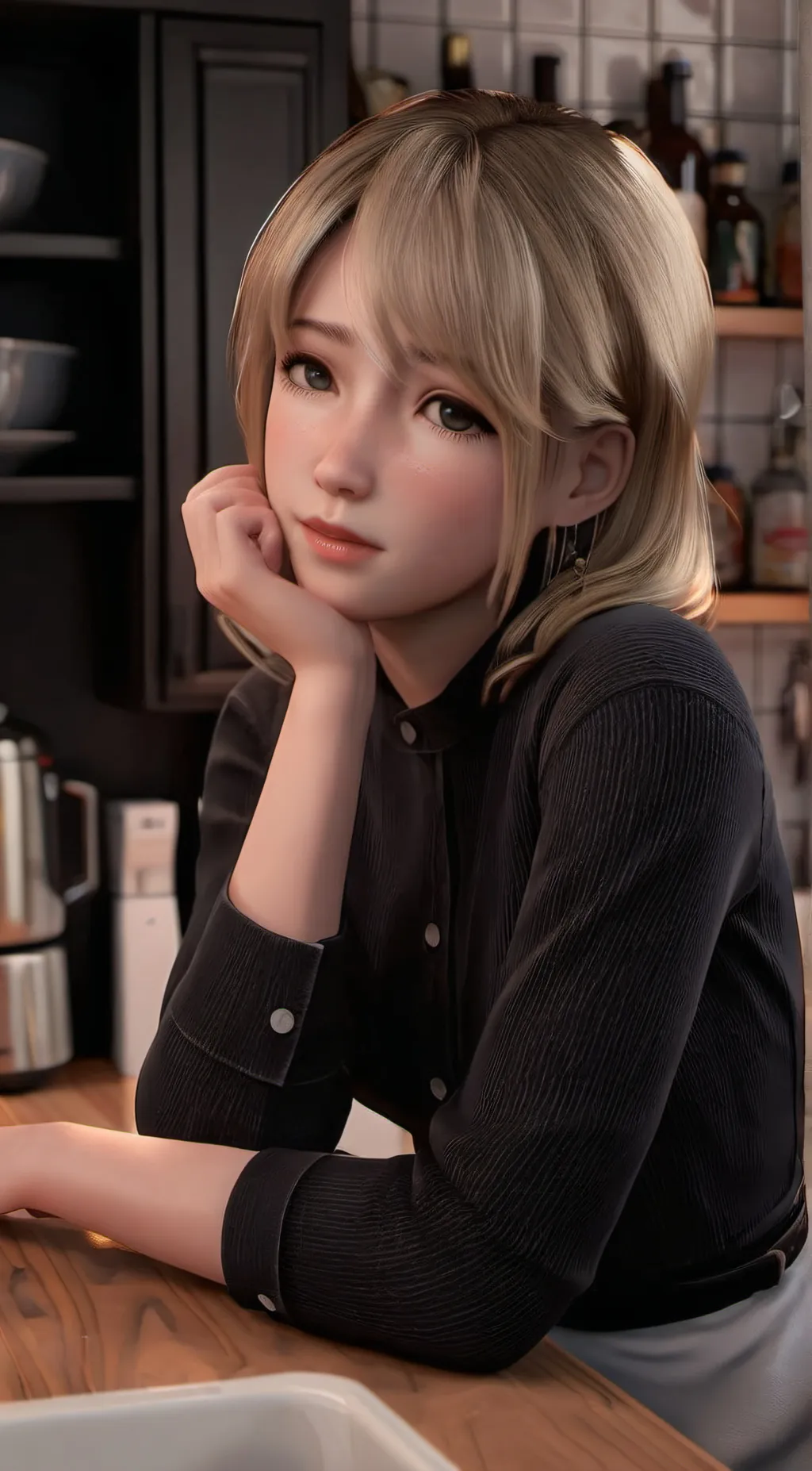 ai character: Tiana  background