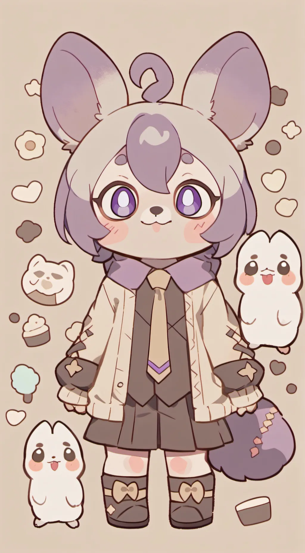 Talkie AI - Chat with purple tattletail 