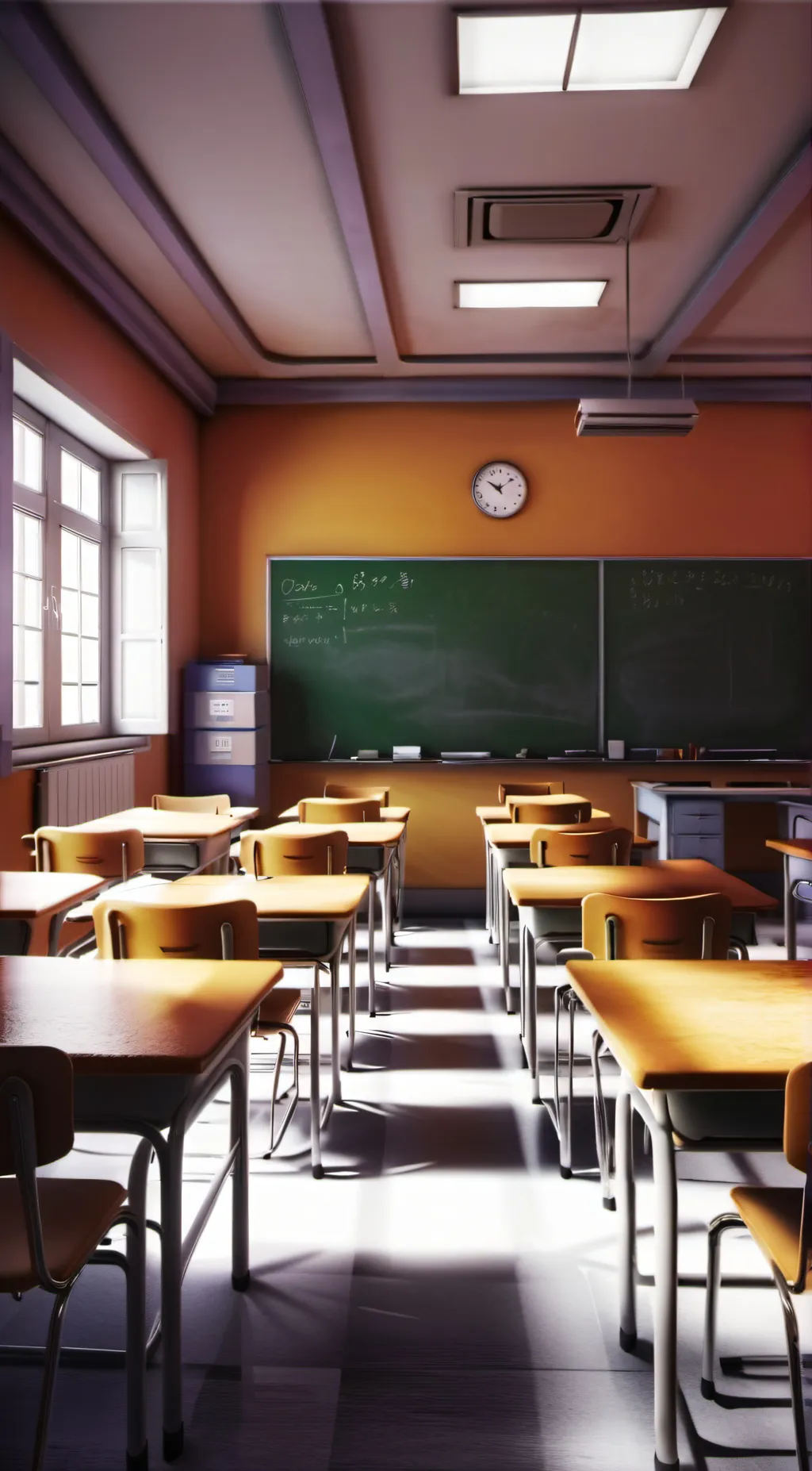 ai character: Mha Class 1-A background