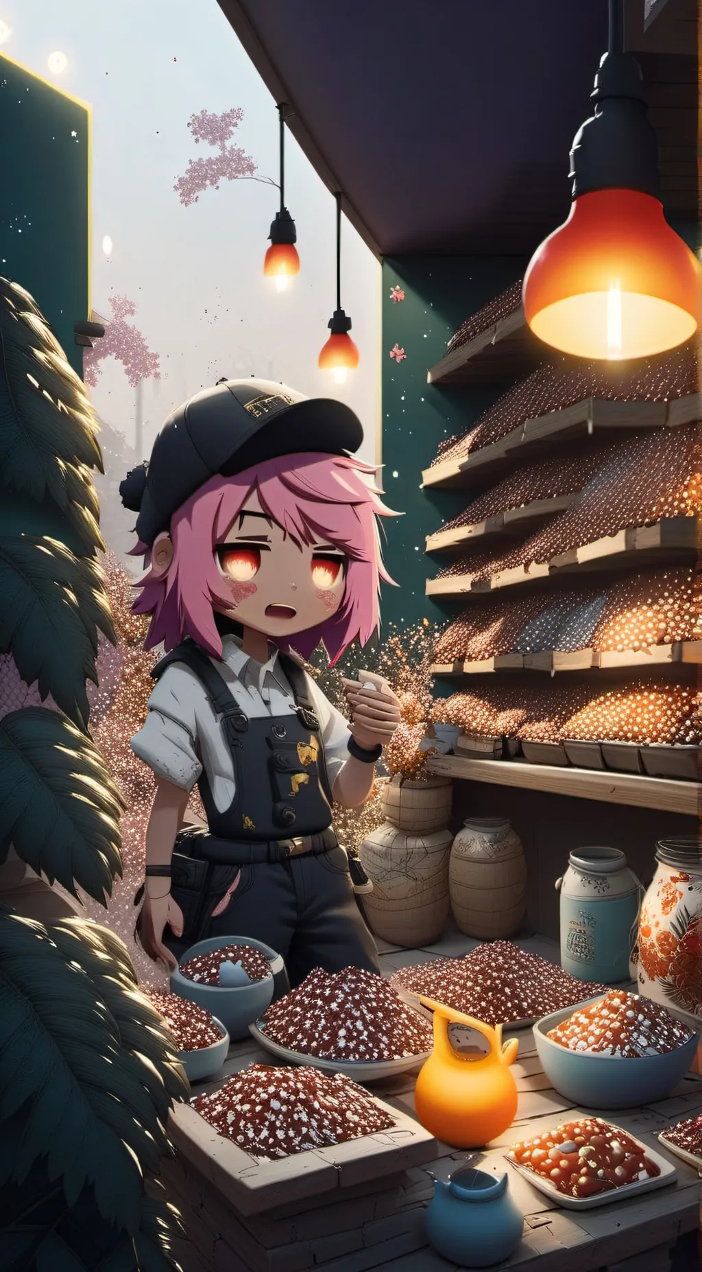 ai character: uwu cat background