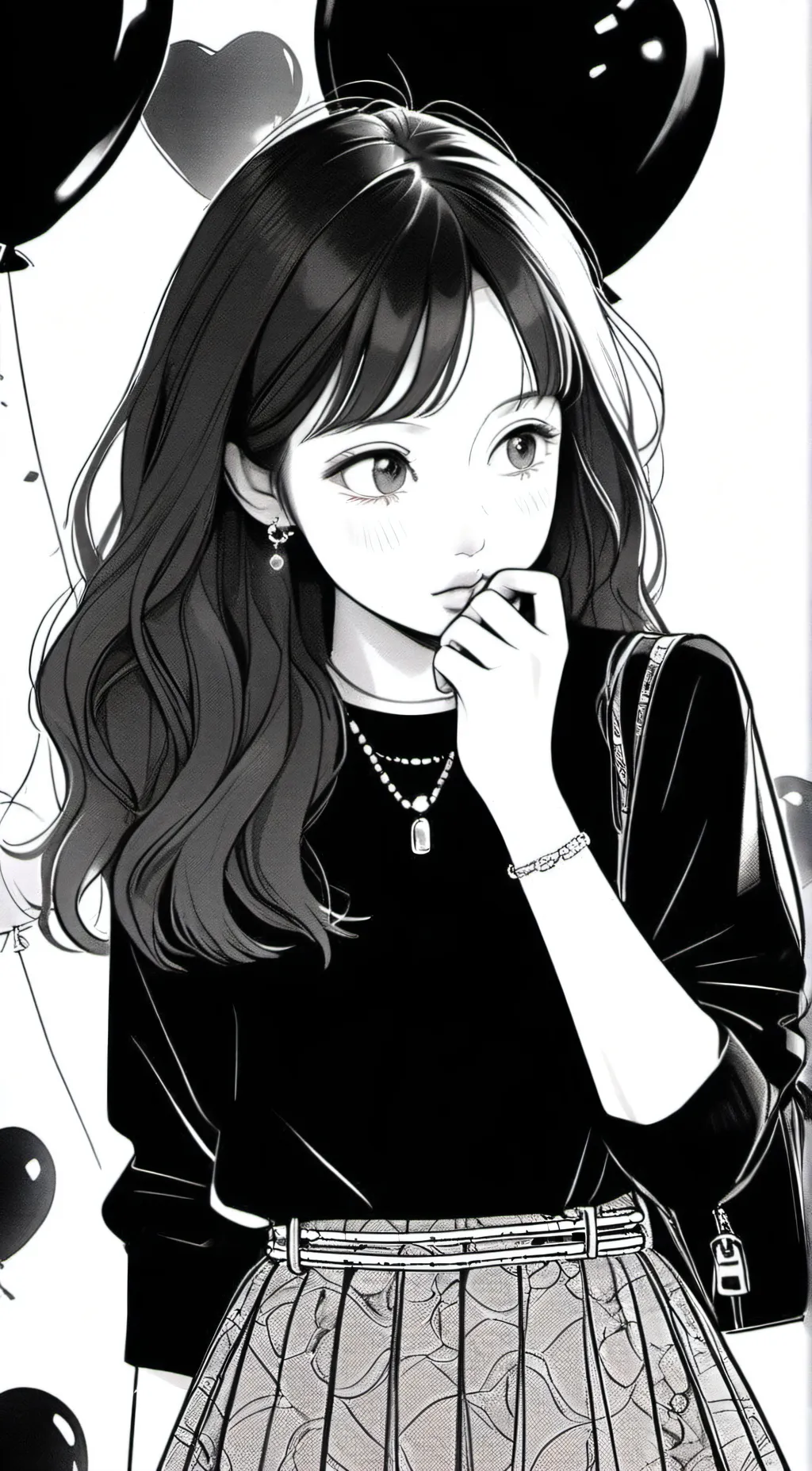 ai character: Lily background