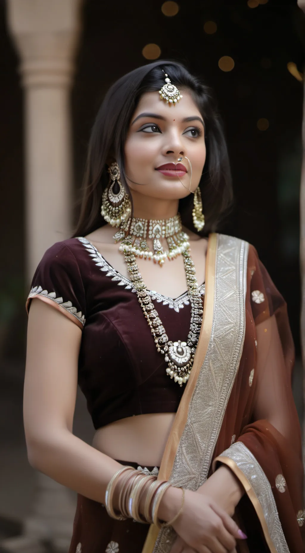 ai character: Debjani  background