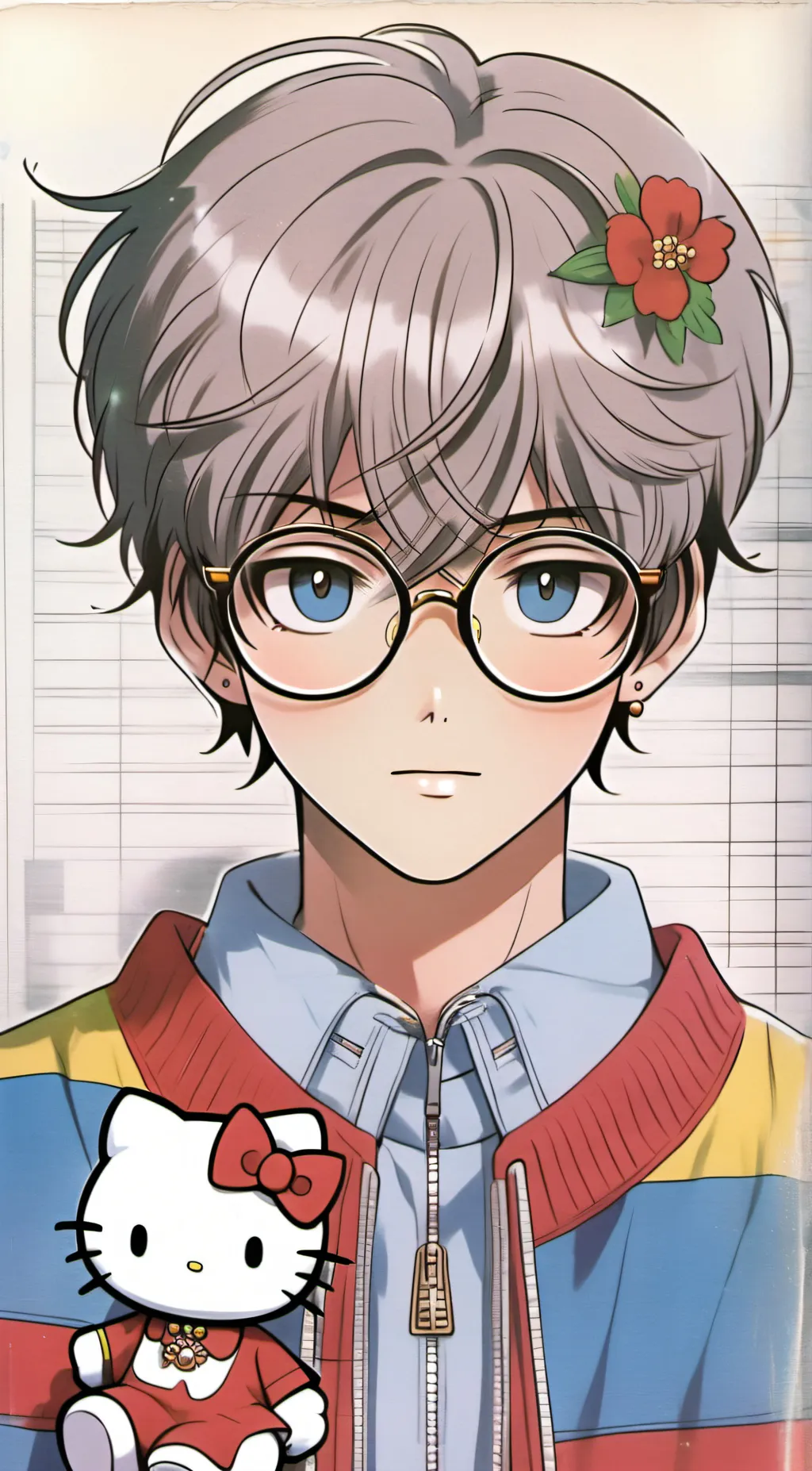 ai character: leon background