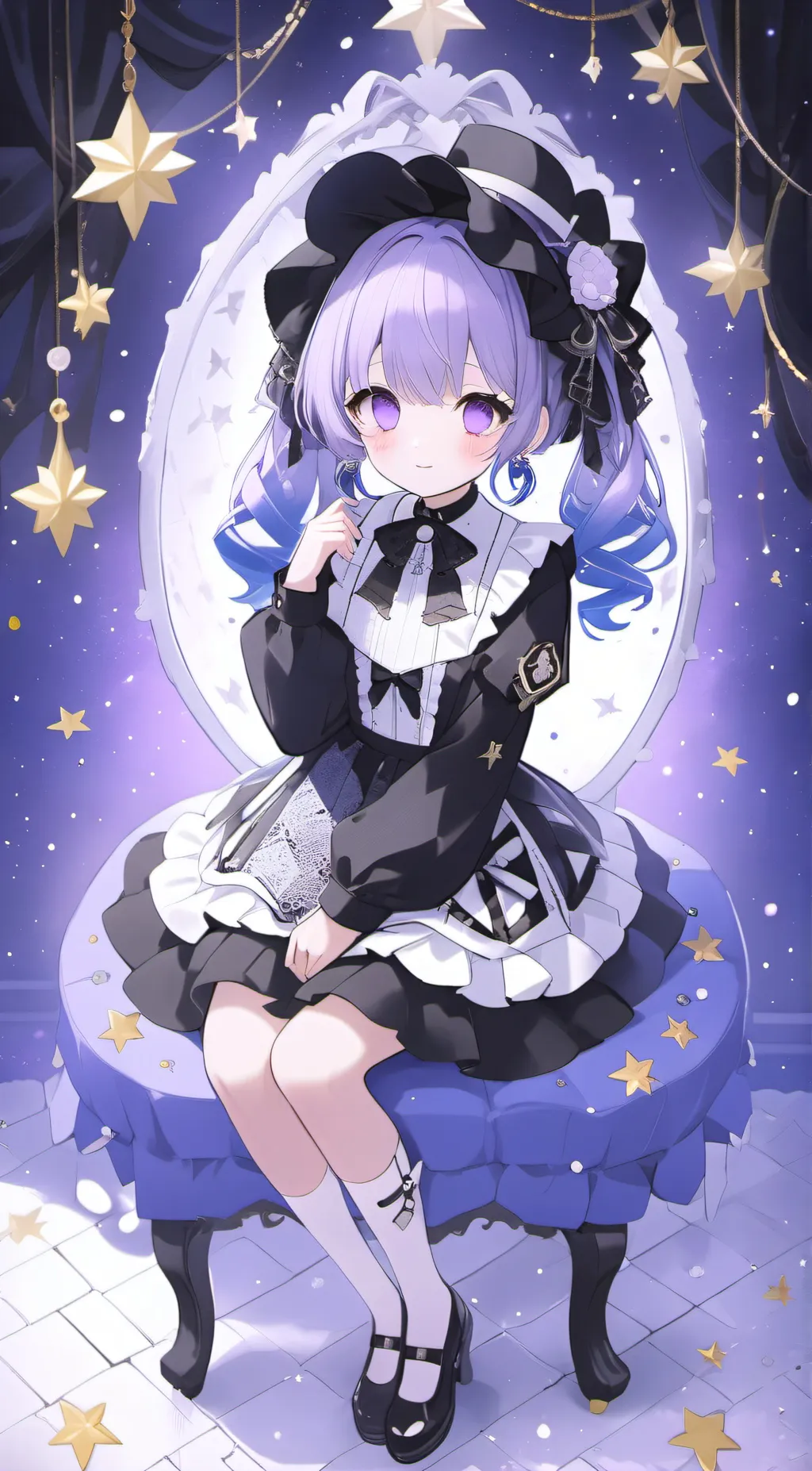 ai character: Luna background