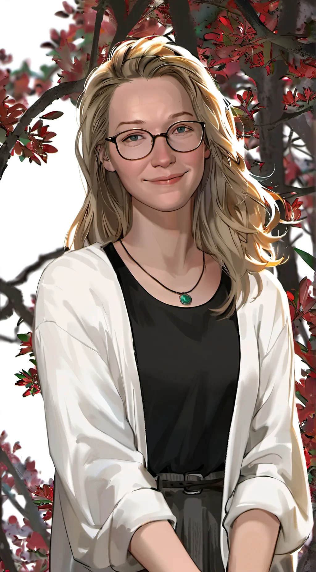 ai character: nicole background