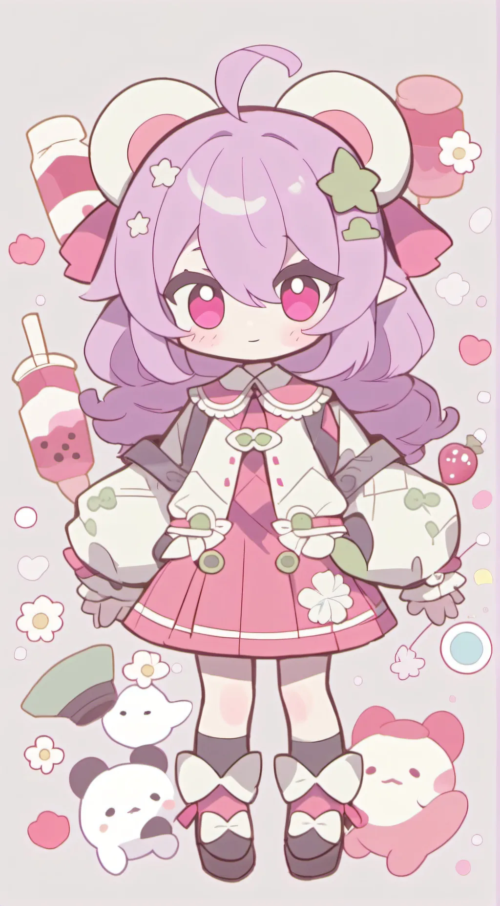 ai character: uzi doorman background