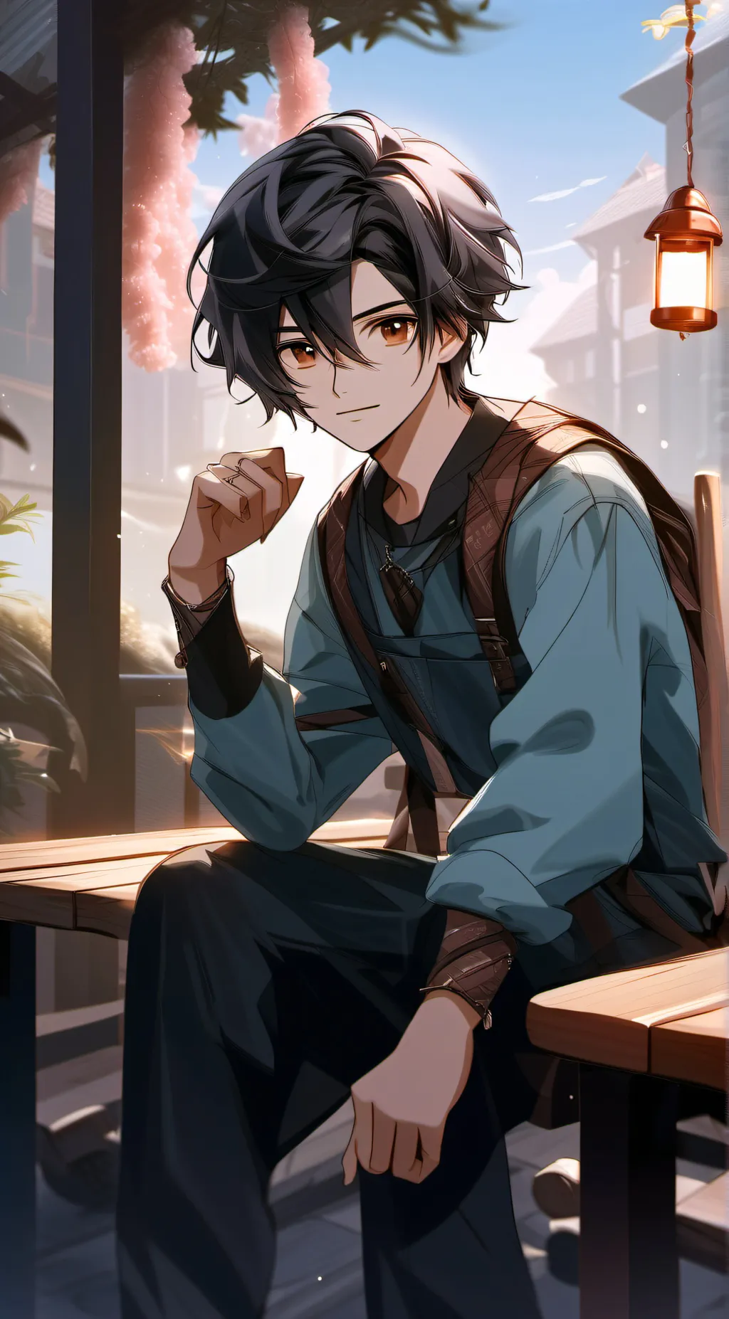 ai character: Elija background