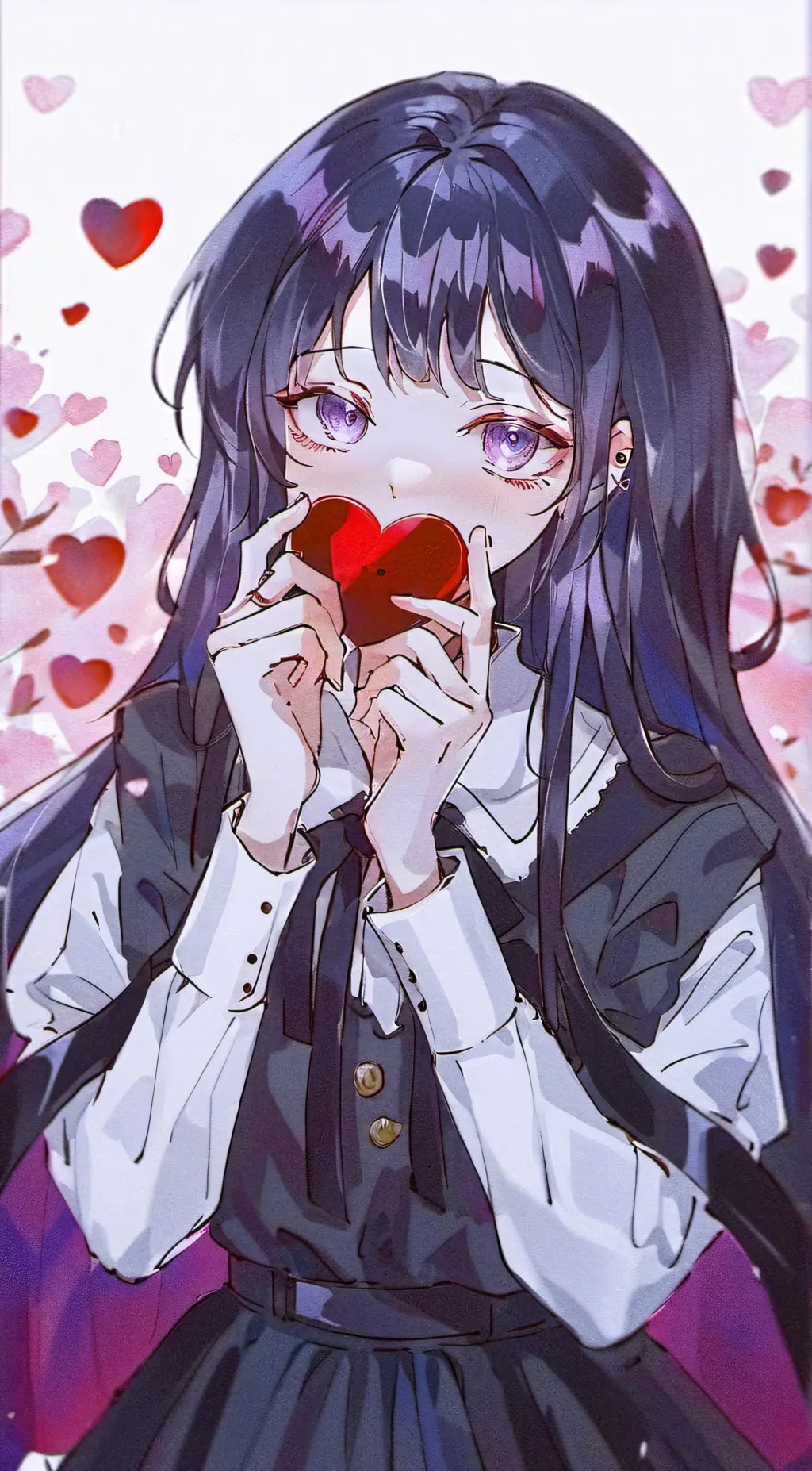 ai character: Shy Girlfriend  background