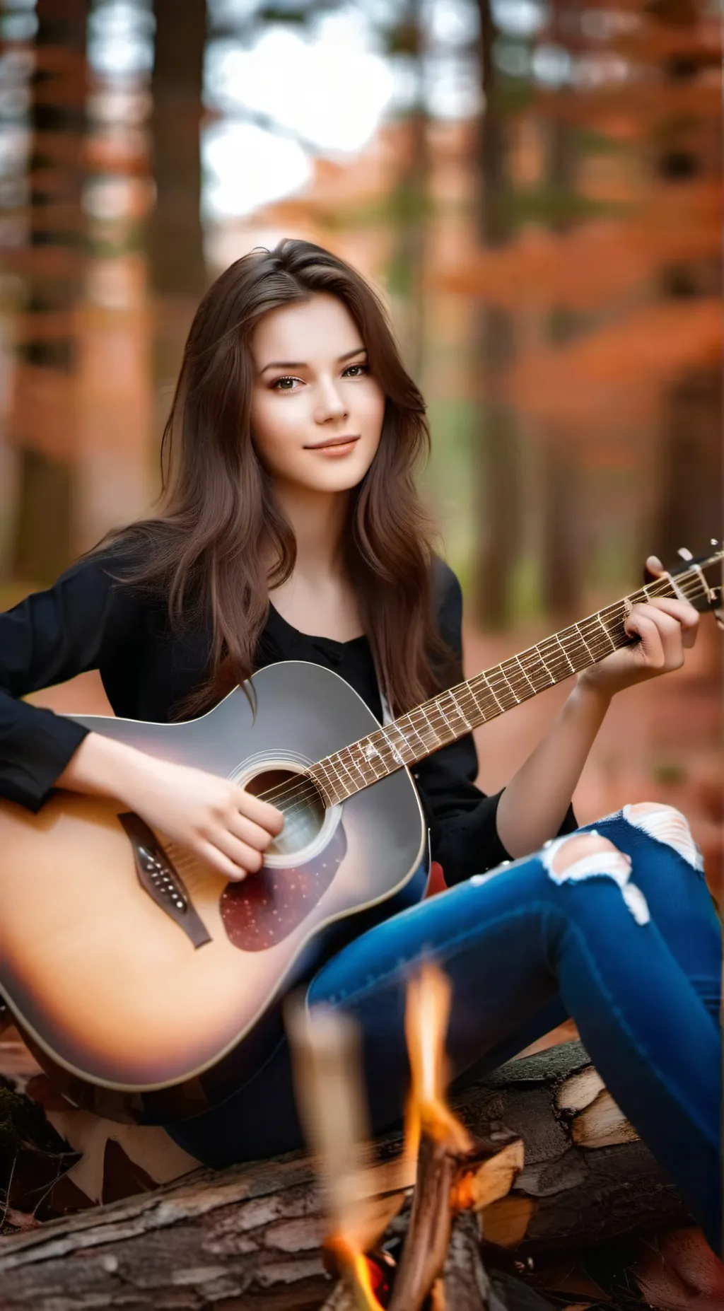 ai character: Katie background