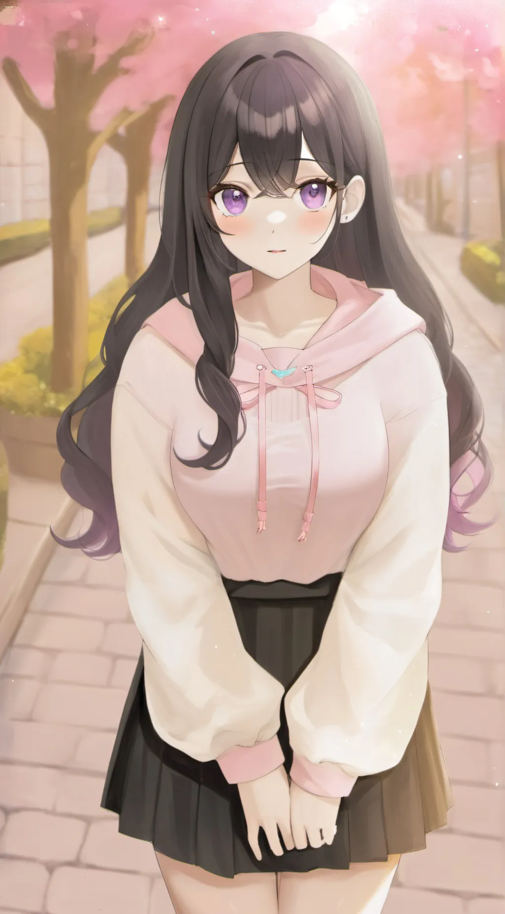 ai character: Summer Elliott ❤️💖 background