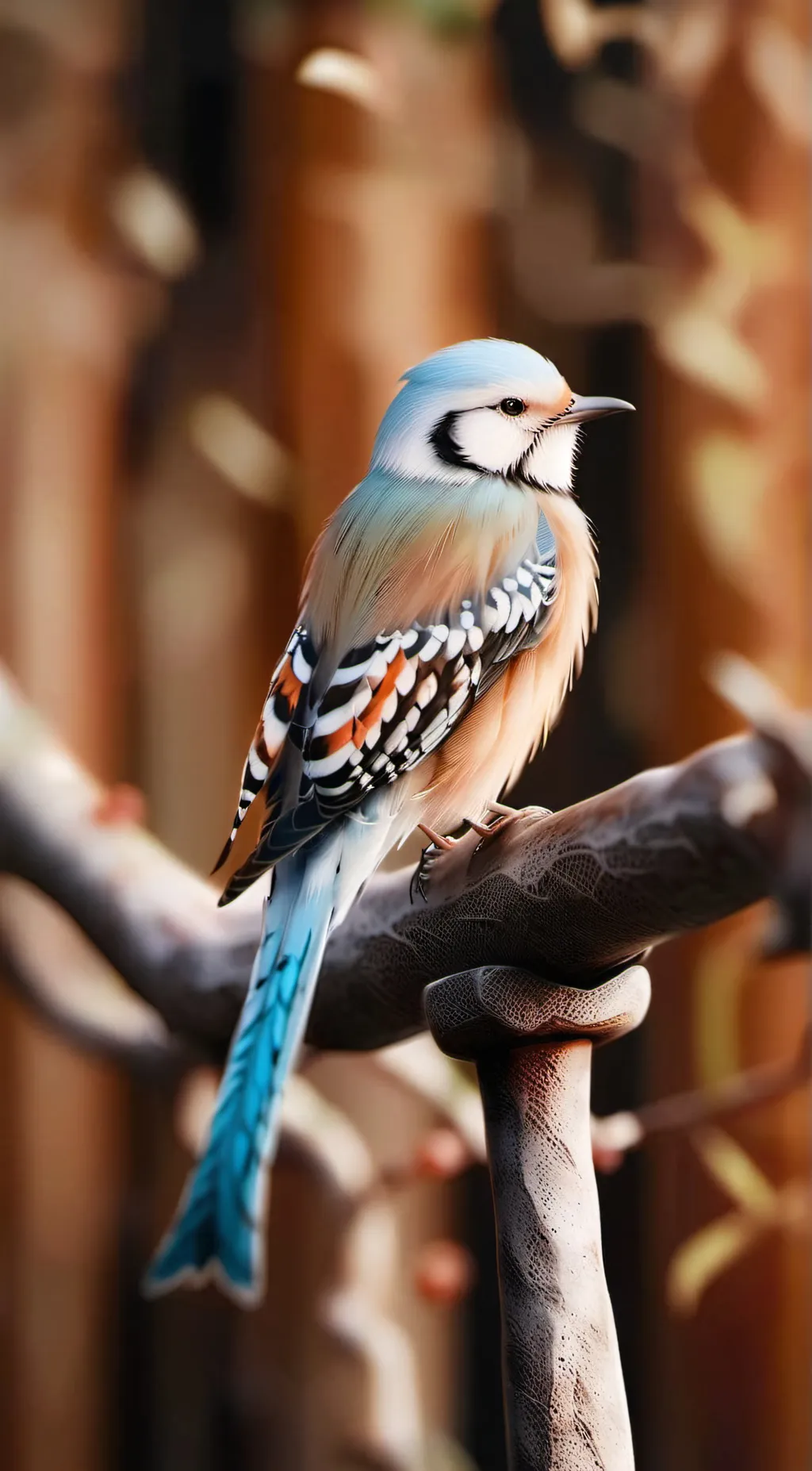 ai character: bird background