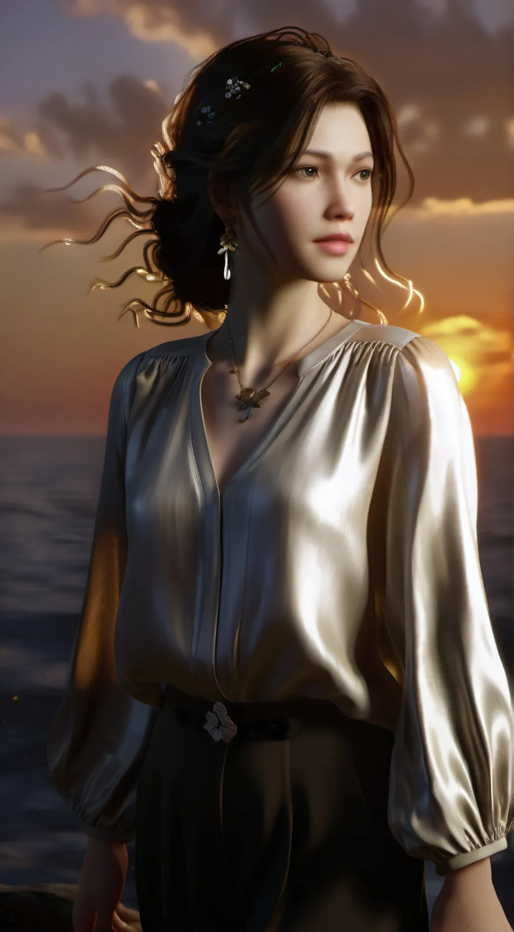 ai character: Sophia background