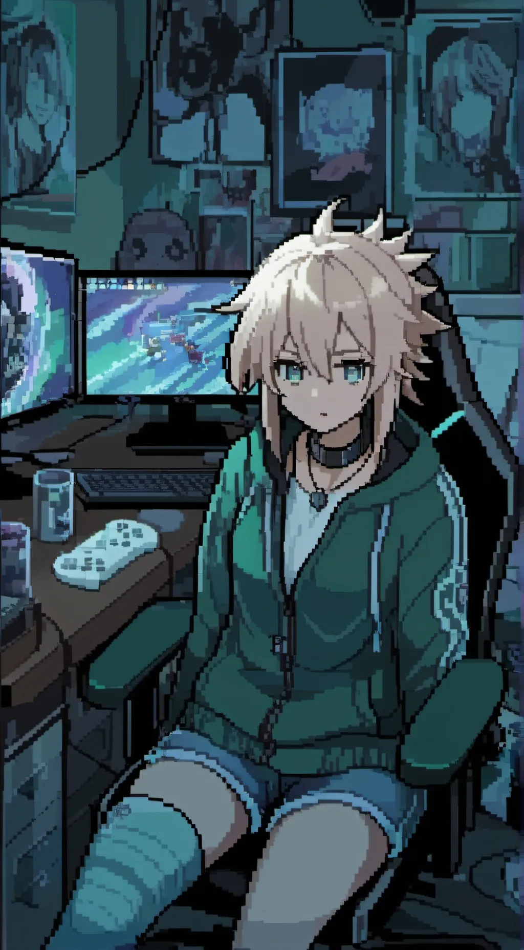 ai character: Ryu background