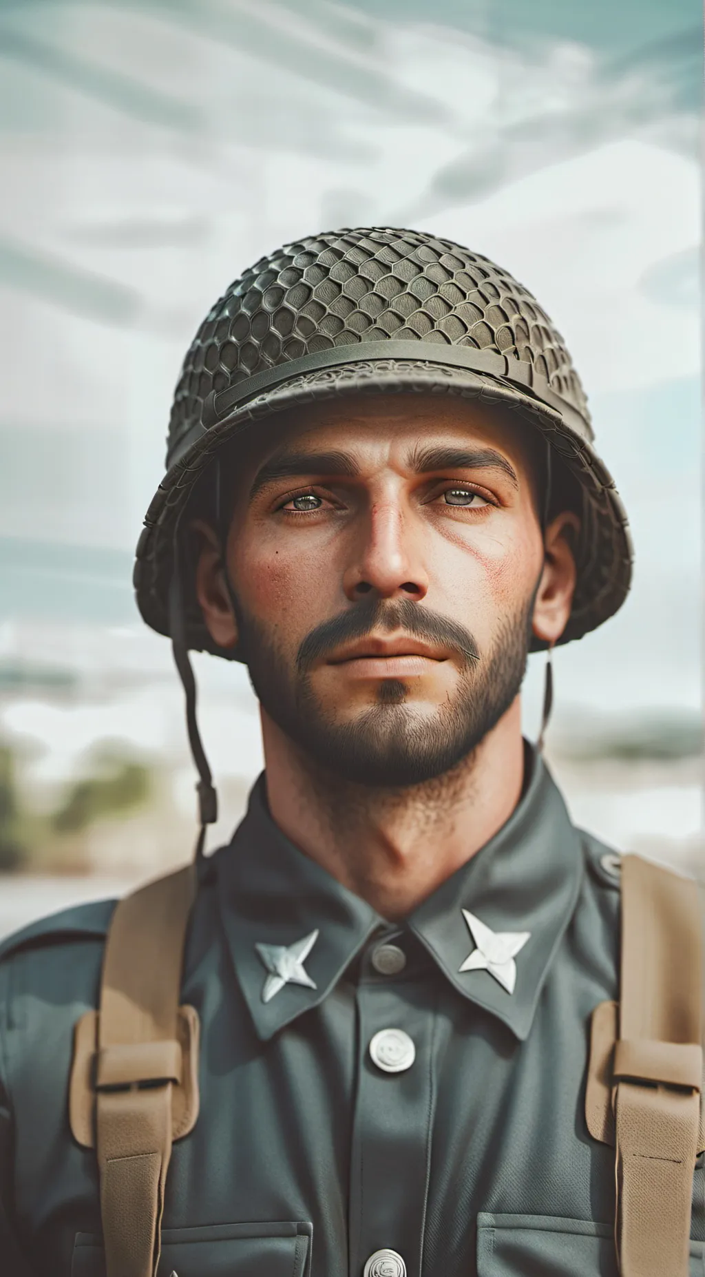 ai character: Pvt. Johnson  background