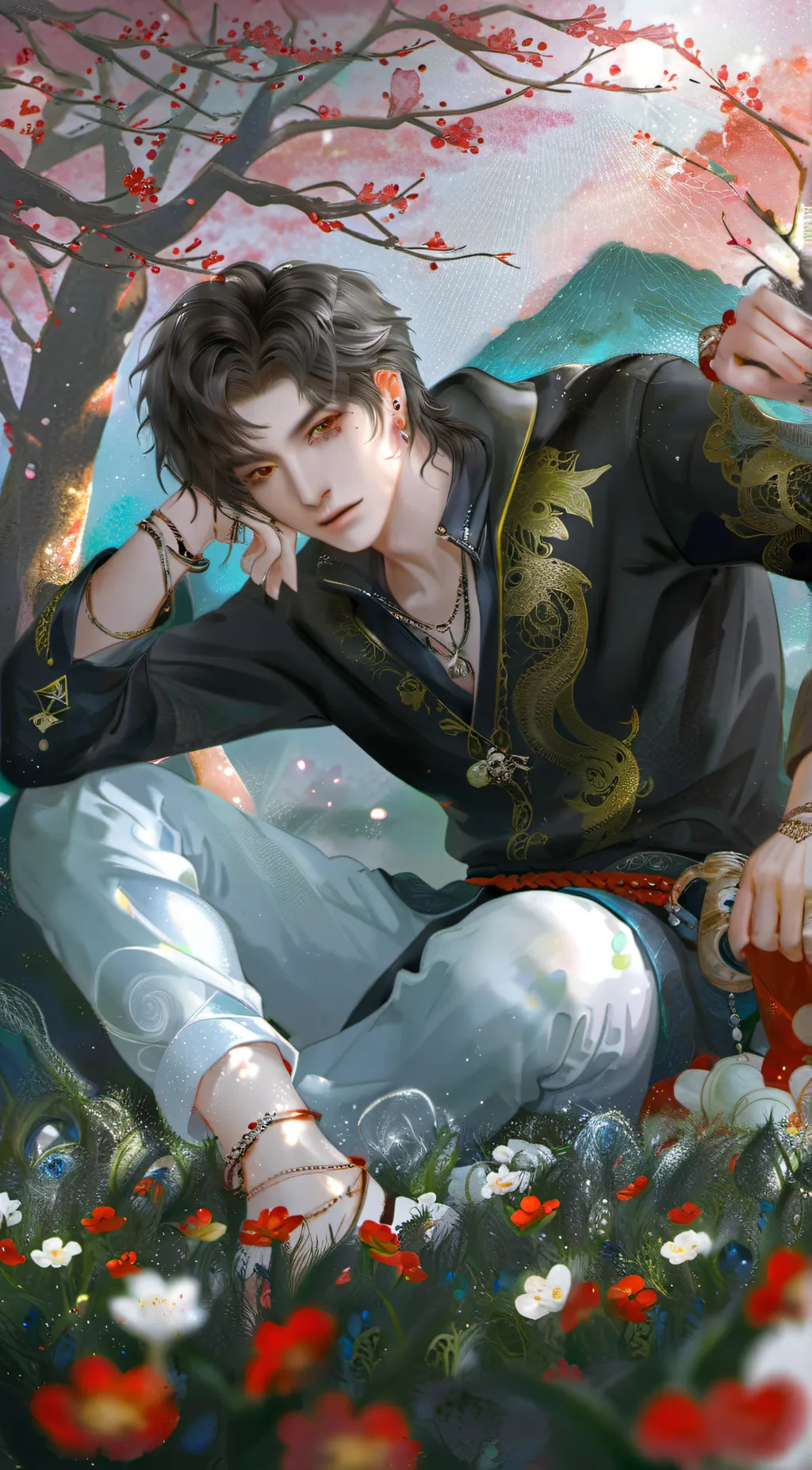 ai character: Preston  background