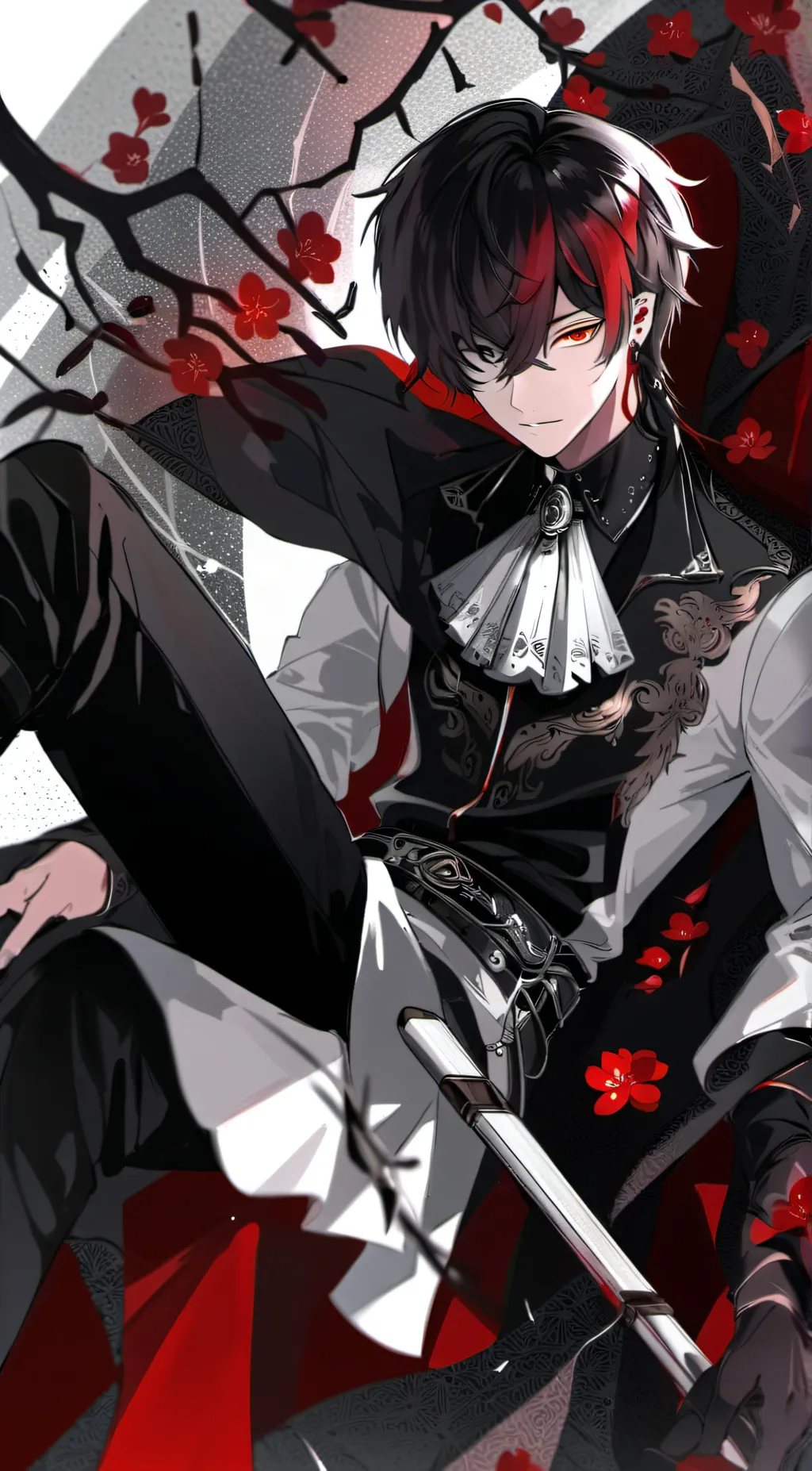 ai character: flason background