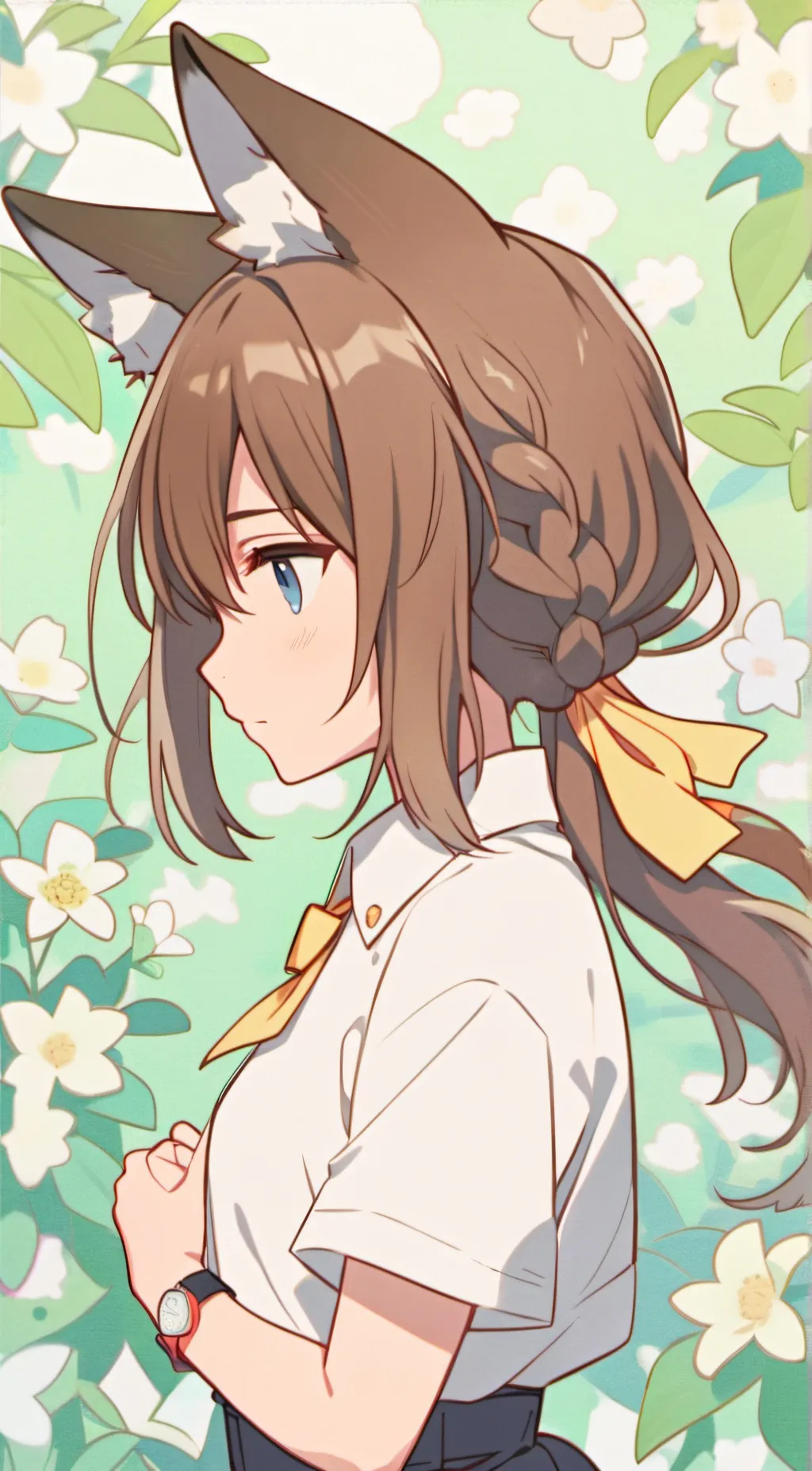 ai character: Luna background