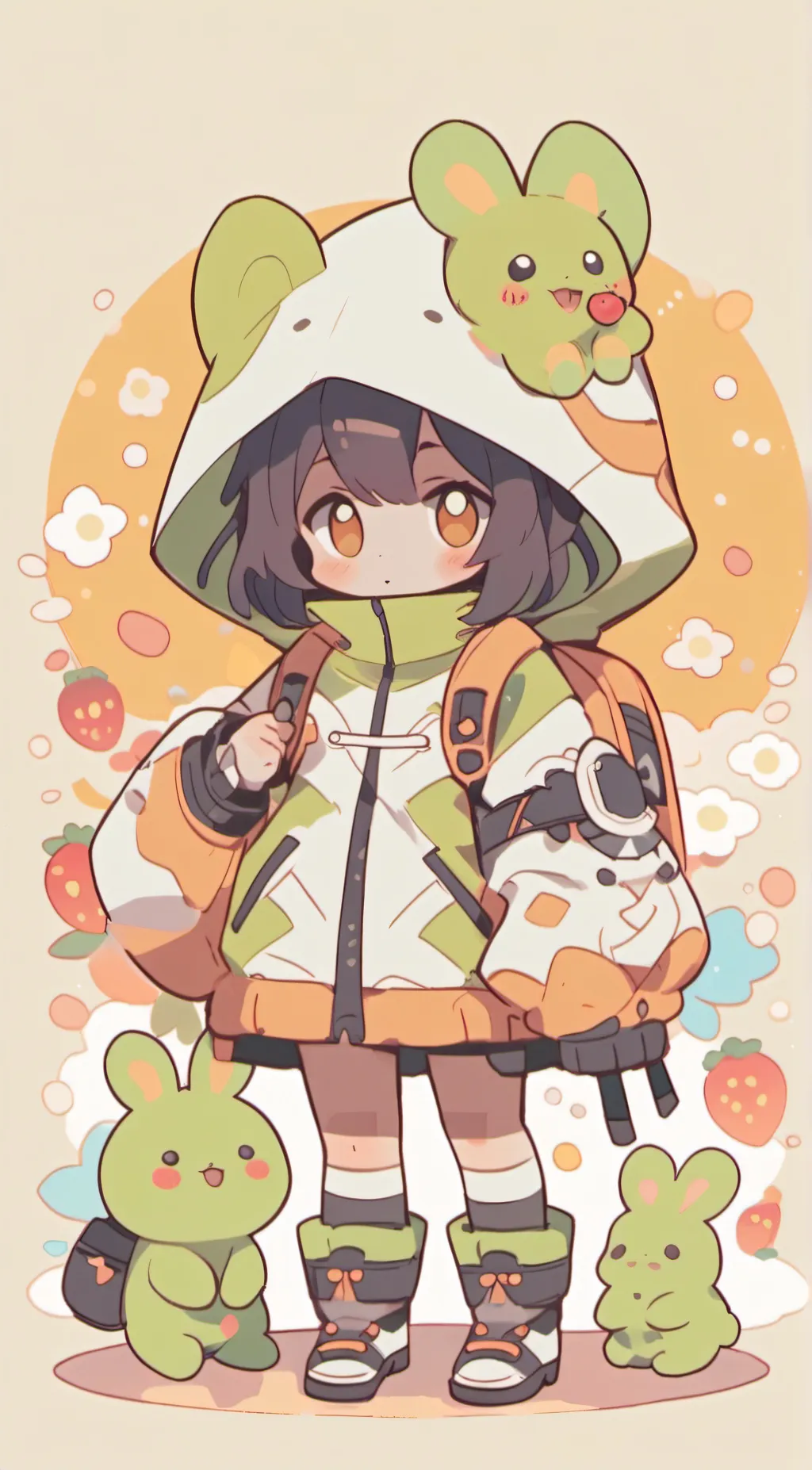 ai character: emma background