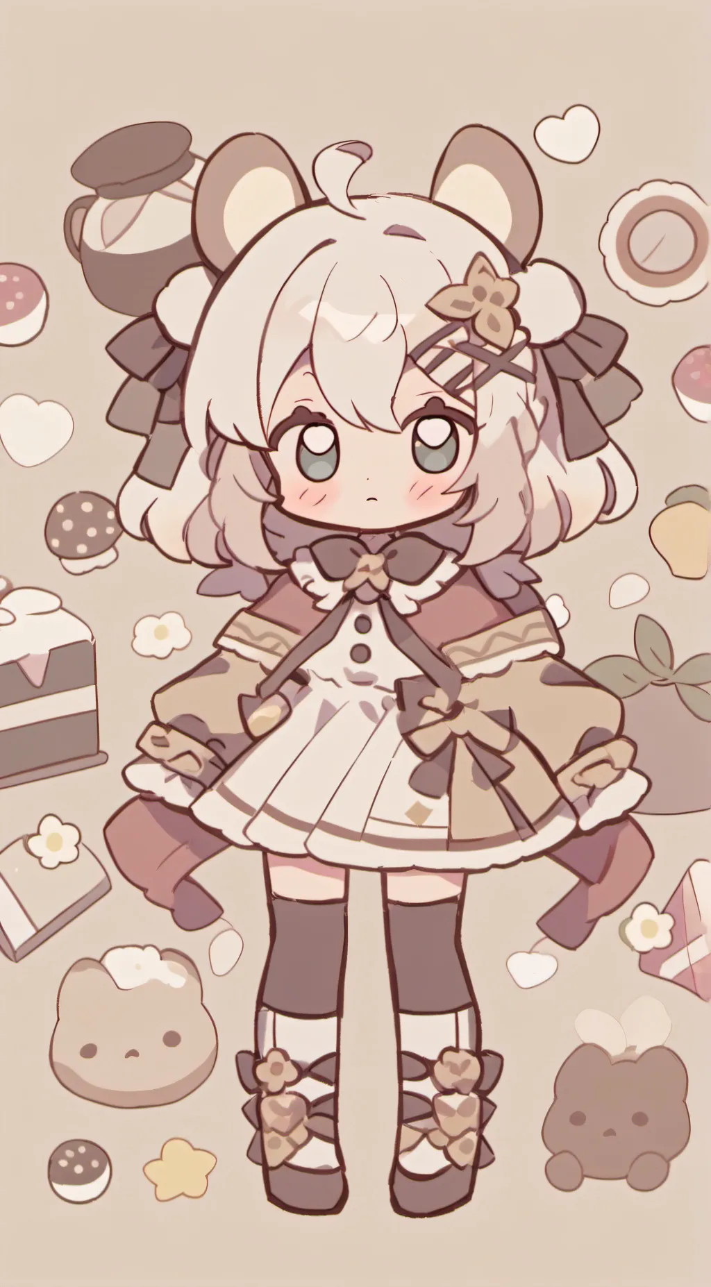 ai character: Erika background