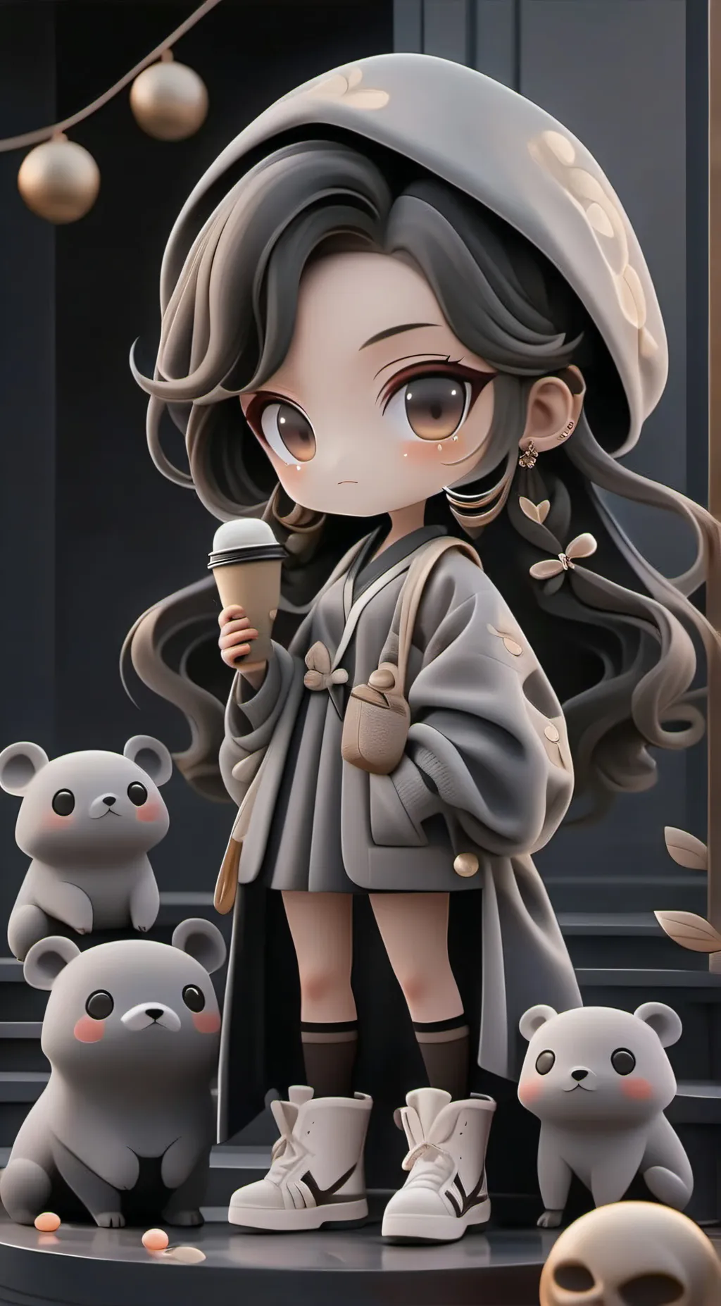 ai character: Lola  background