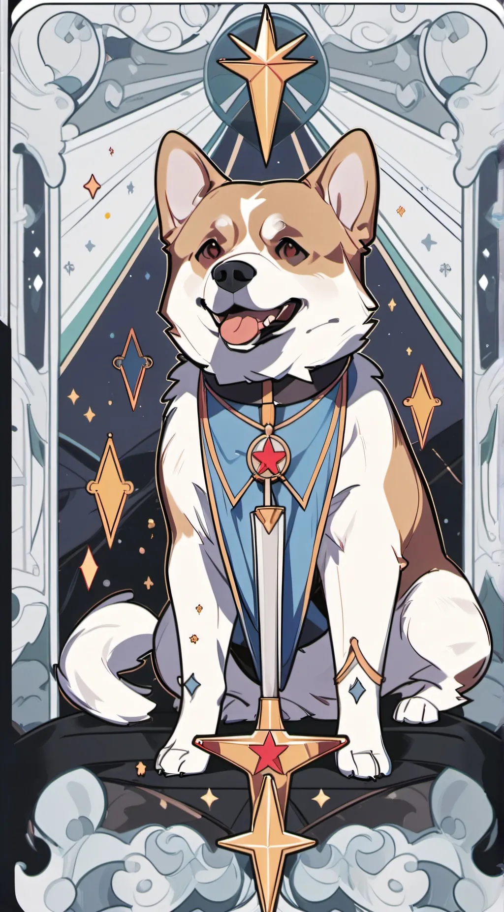 ai character: dogday background
