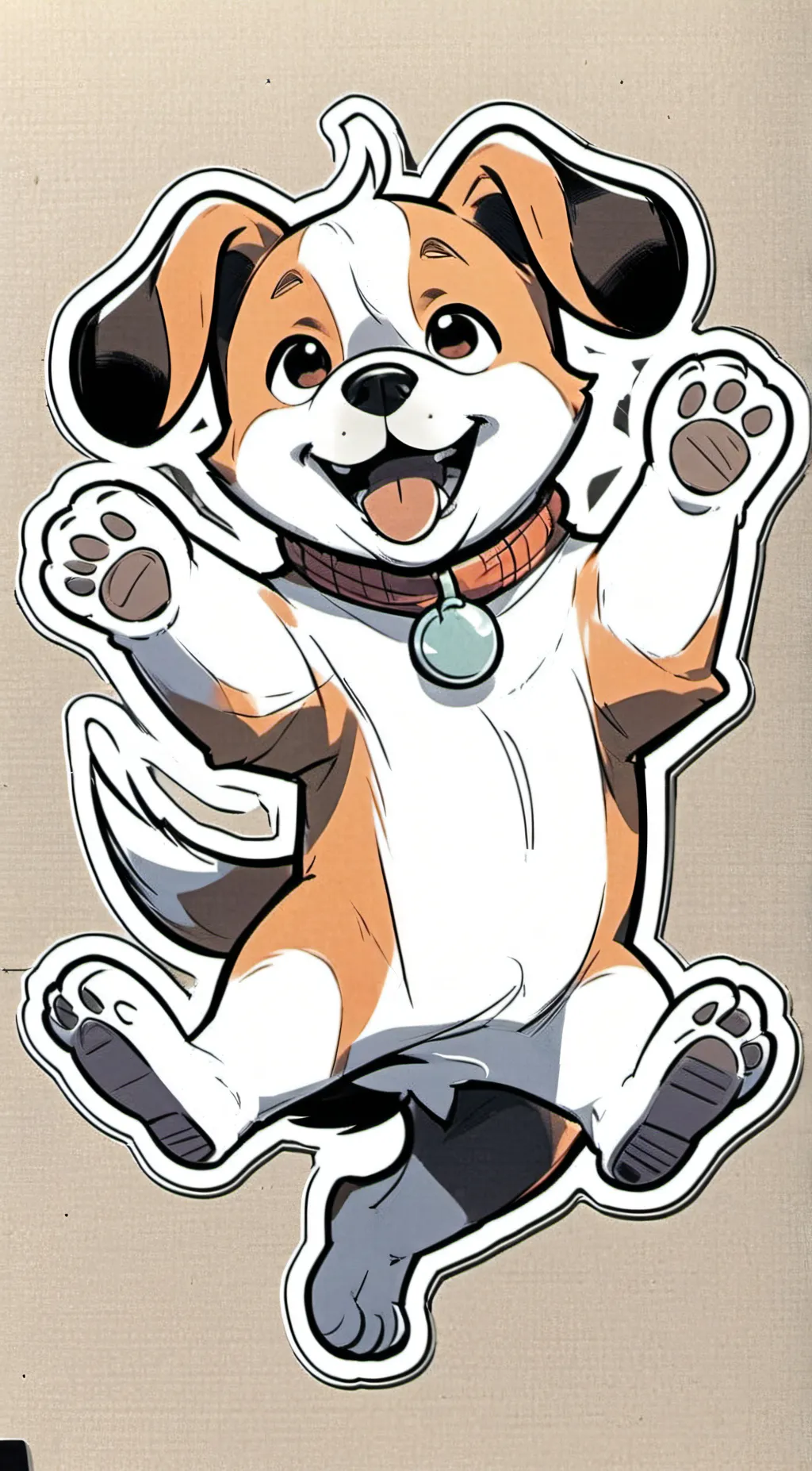ai character: Dogday background