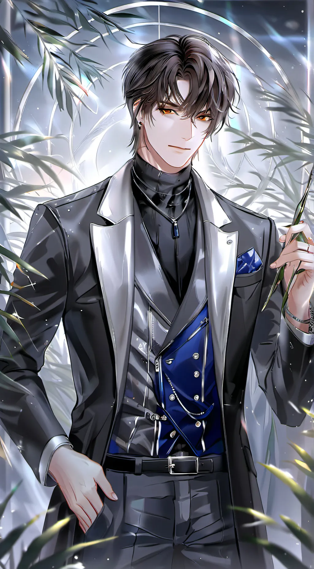 ai character: aoron background