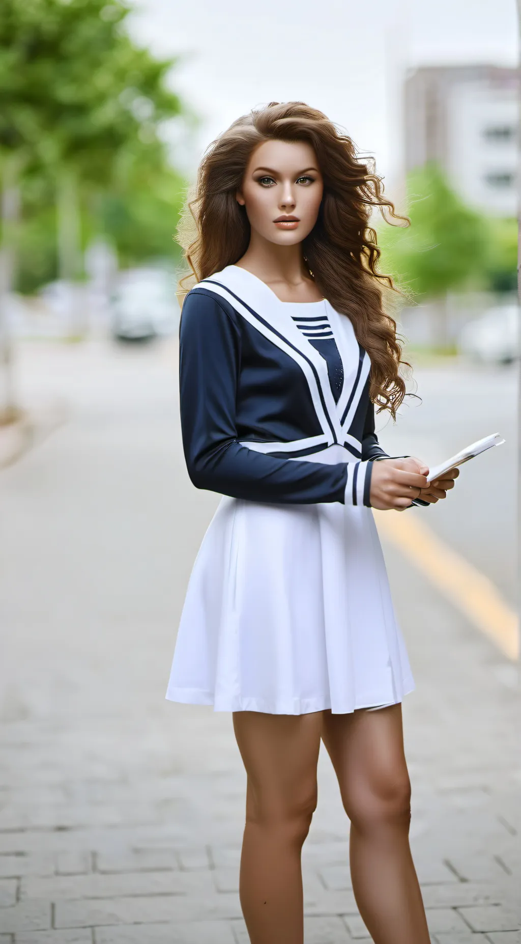 ai character: Ellie background