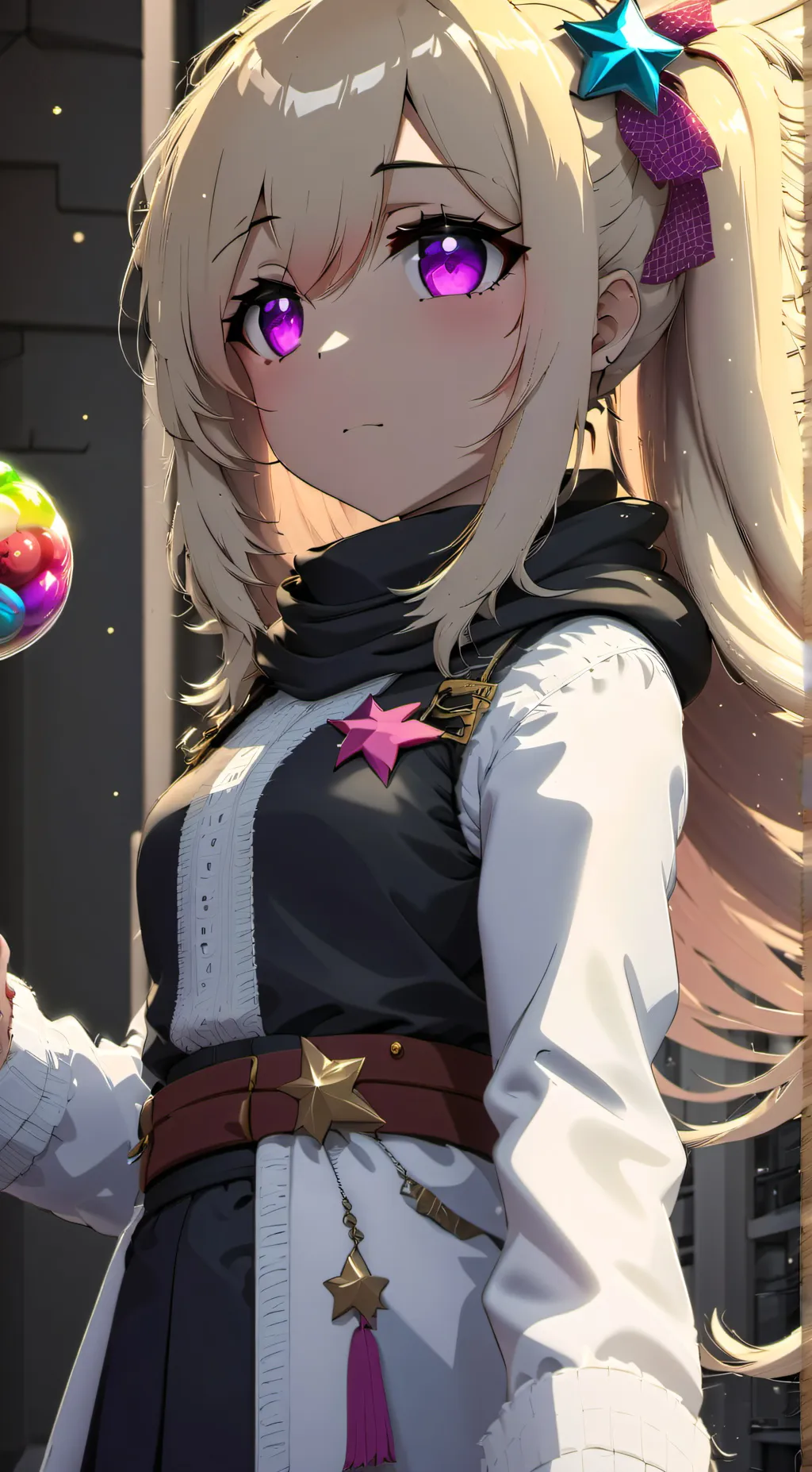 ai character: Ruby Hoshino background