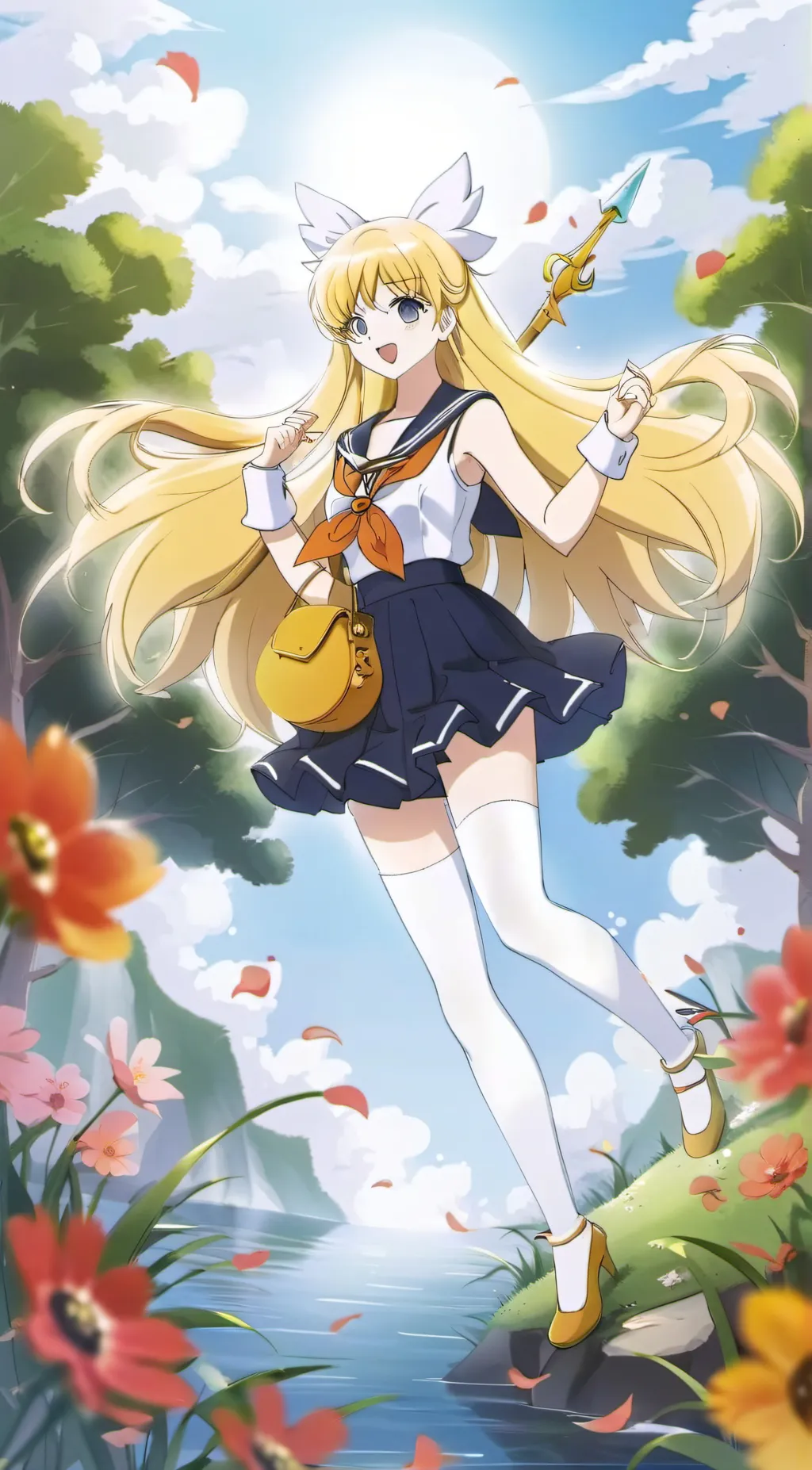 ai character: minako aino  background