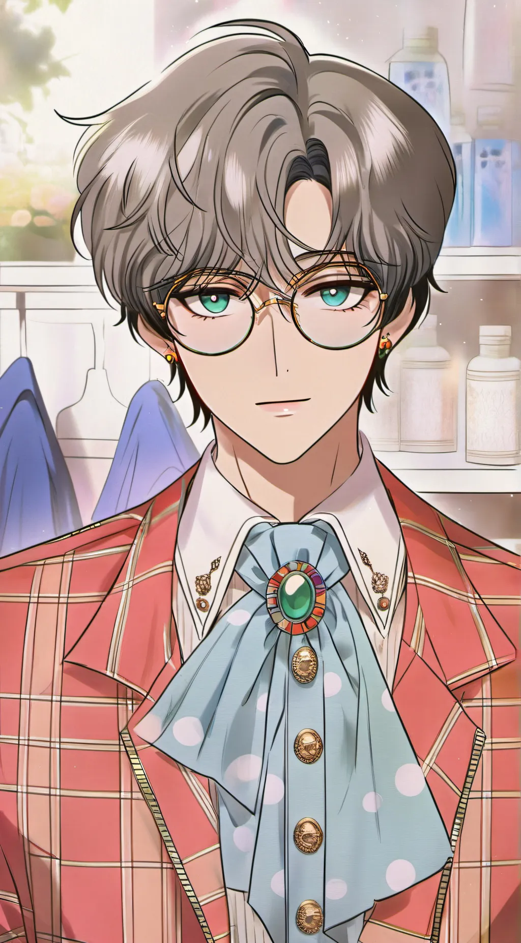 ai character: Nick  background