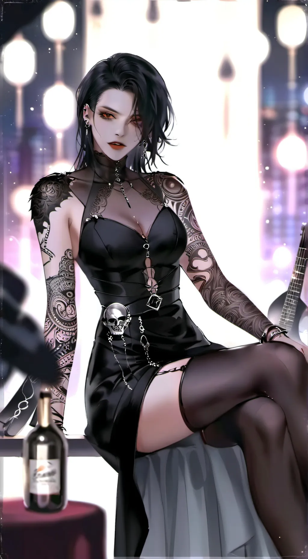 ai character: Anastasia  background