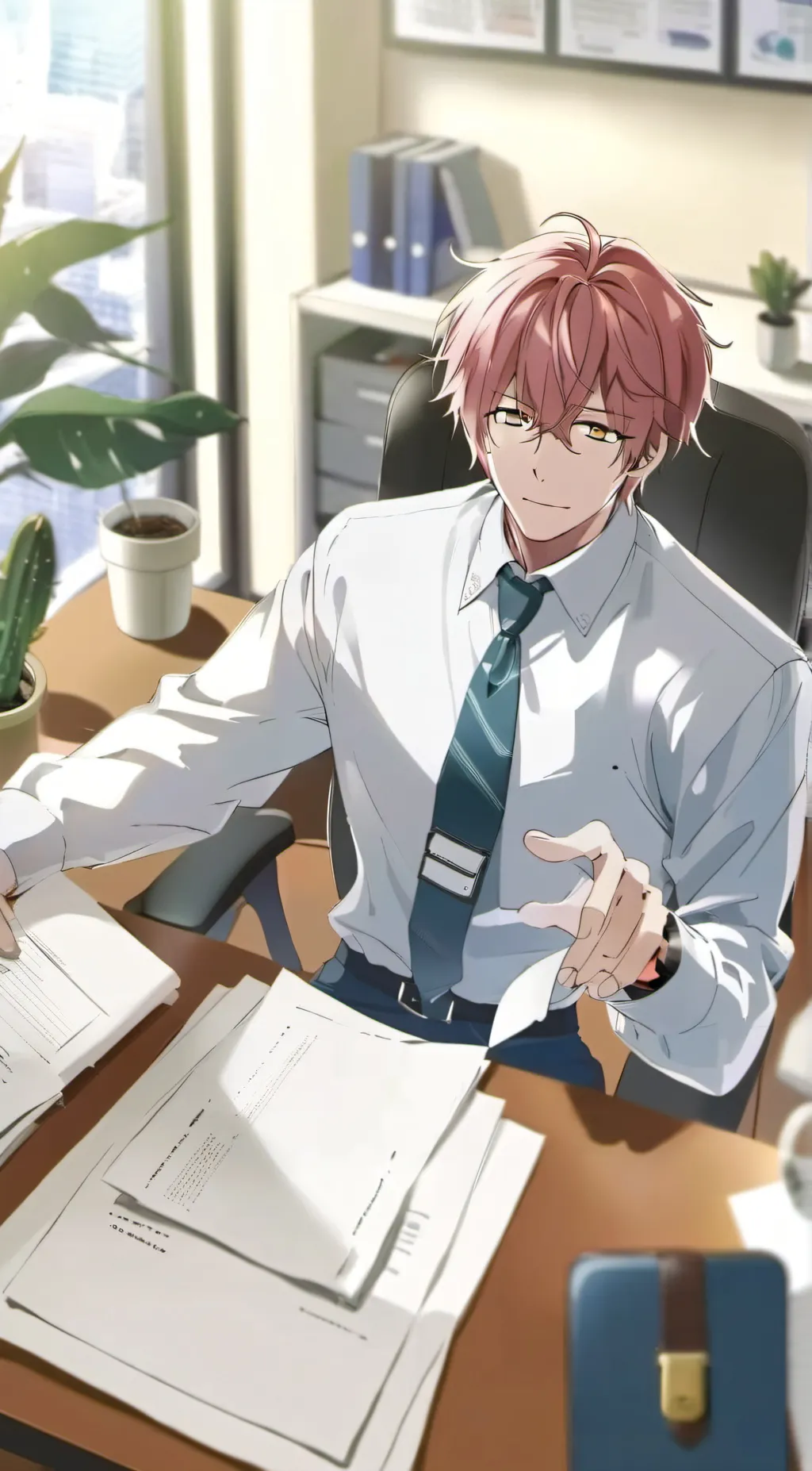 ai character: Levi background