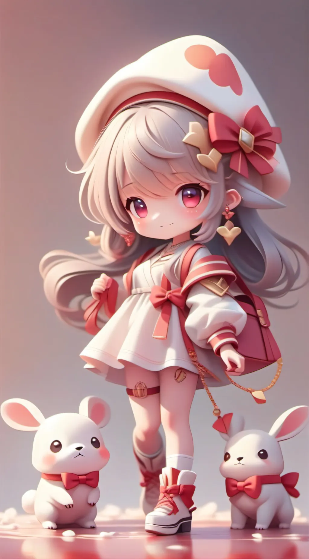 ai character: luna background