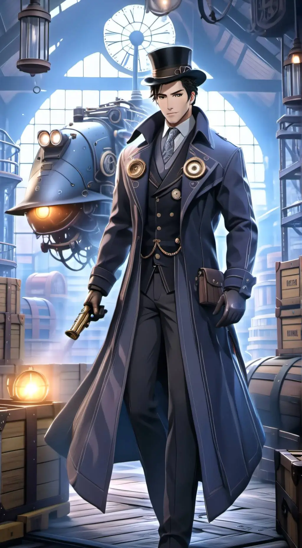 ai character: Edward background