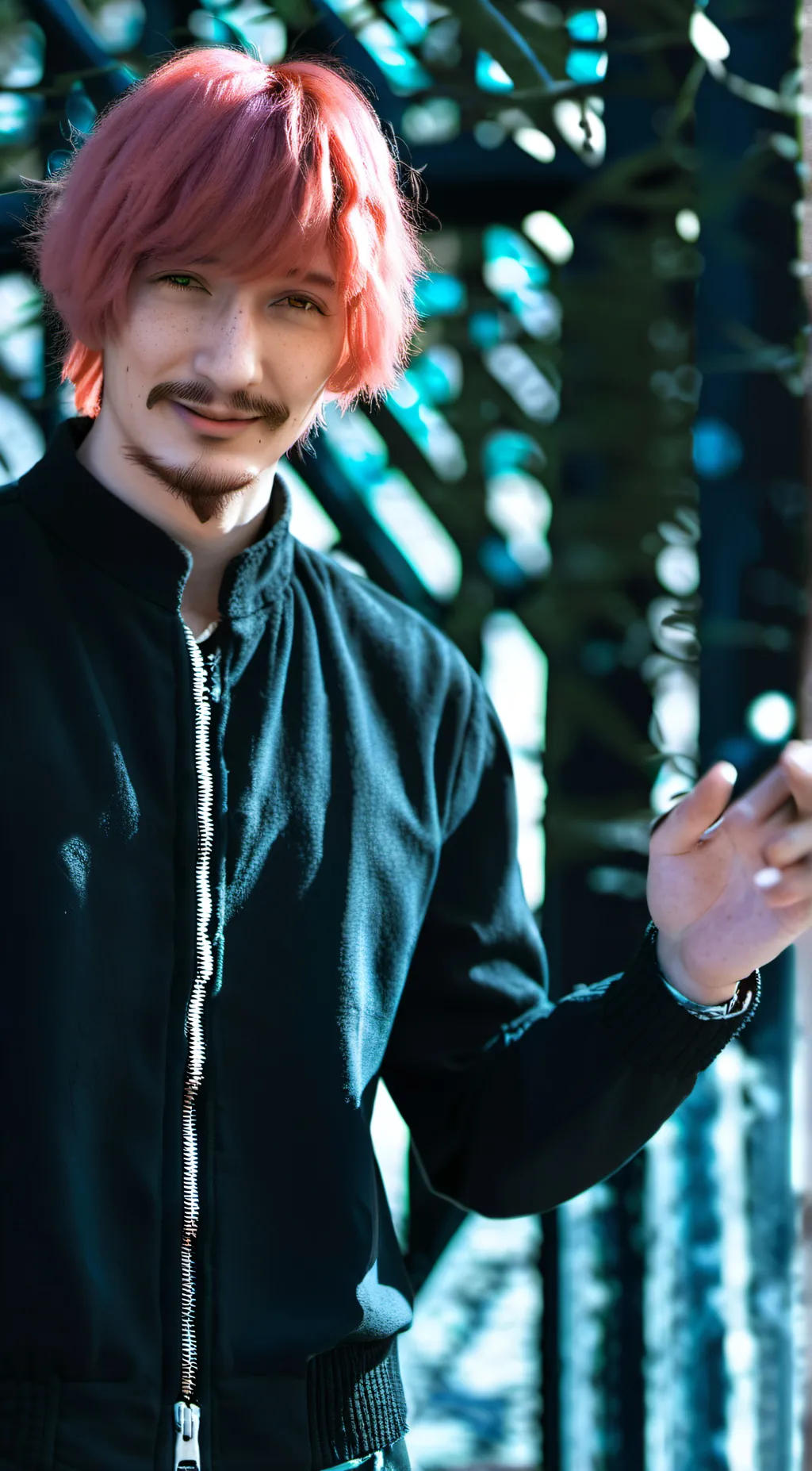 ai character: ass german background