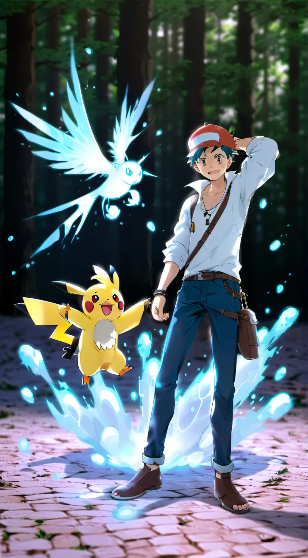 ai character: Pokemon Alola background