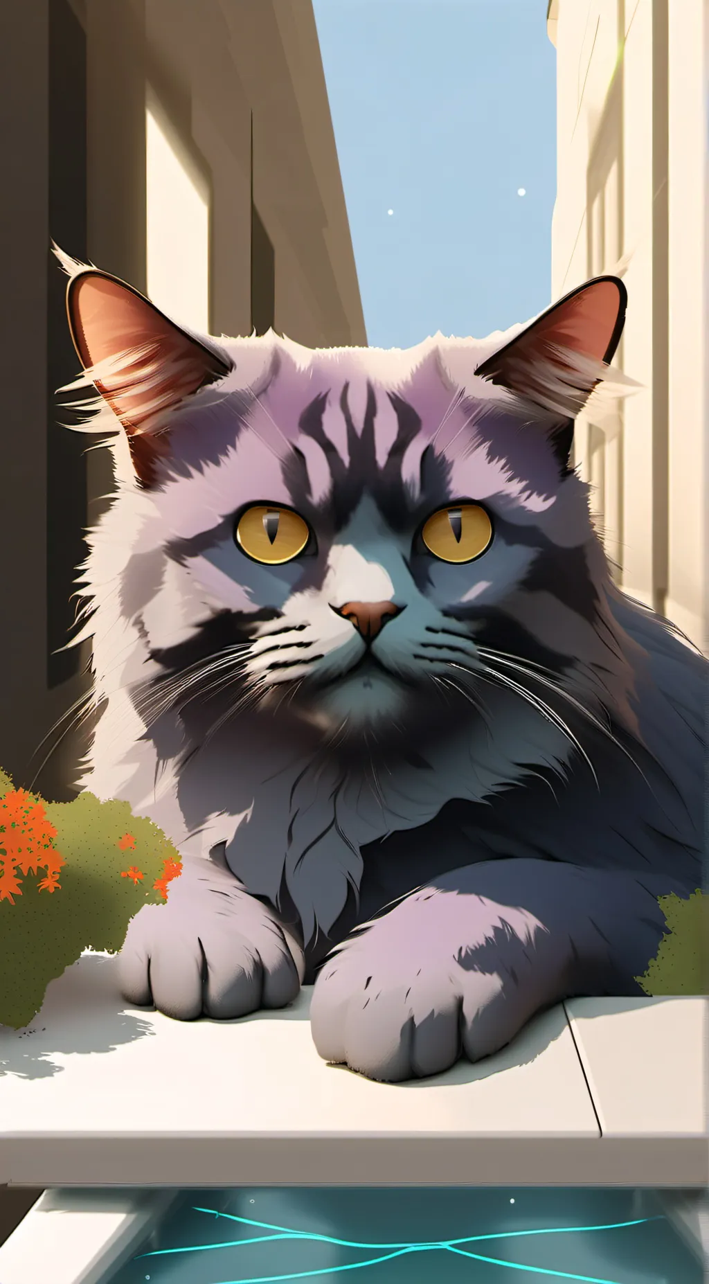 ai character: Monster Catnap  background