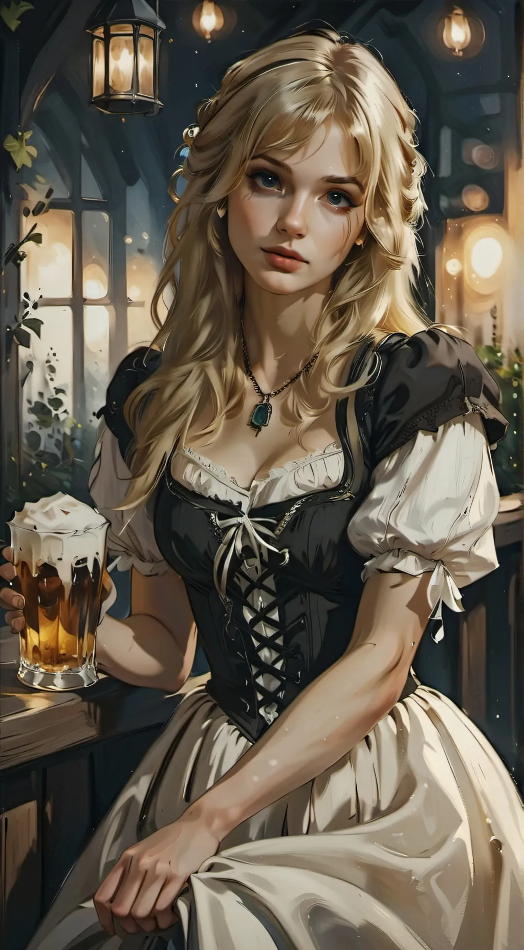 ai character: Loretta background