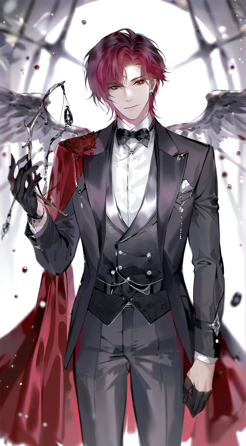 ai character: alastor  background