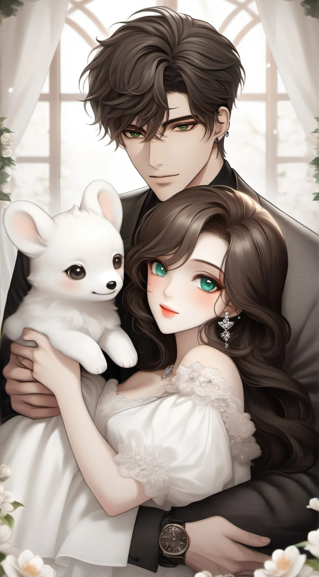 ai character: Dylan.｡*♡ background