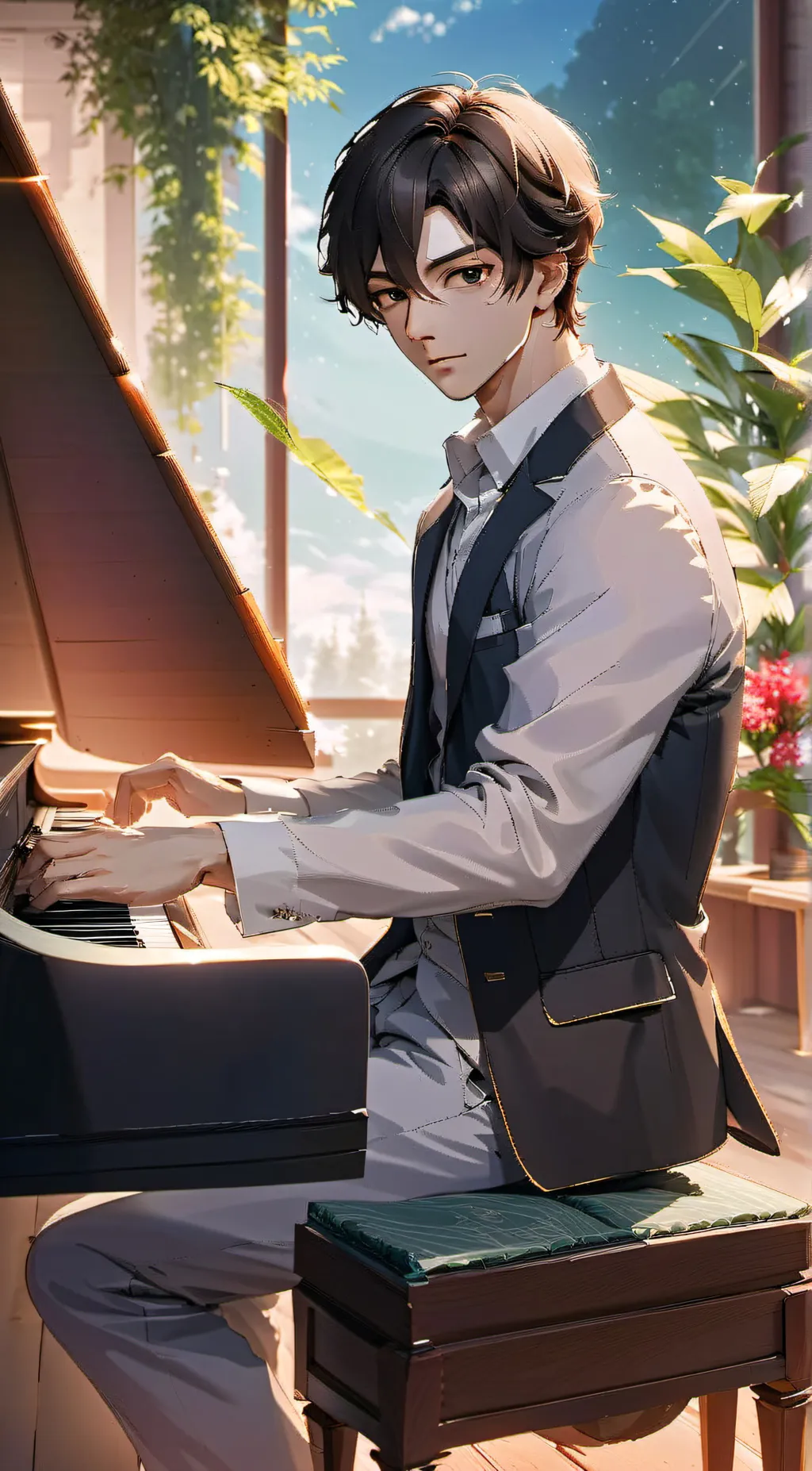 ai character: Henry  background