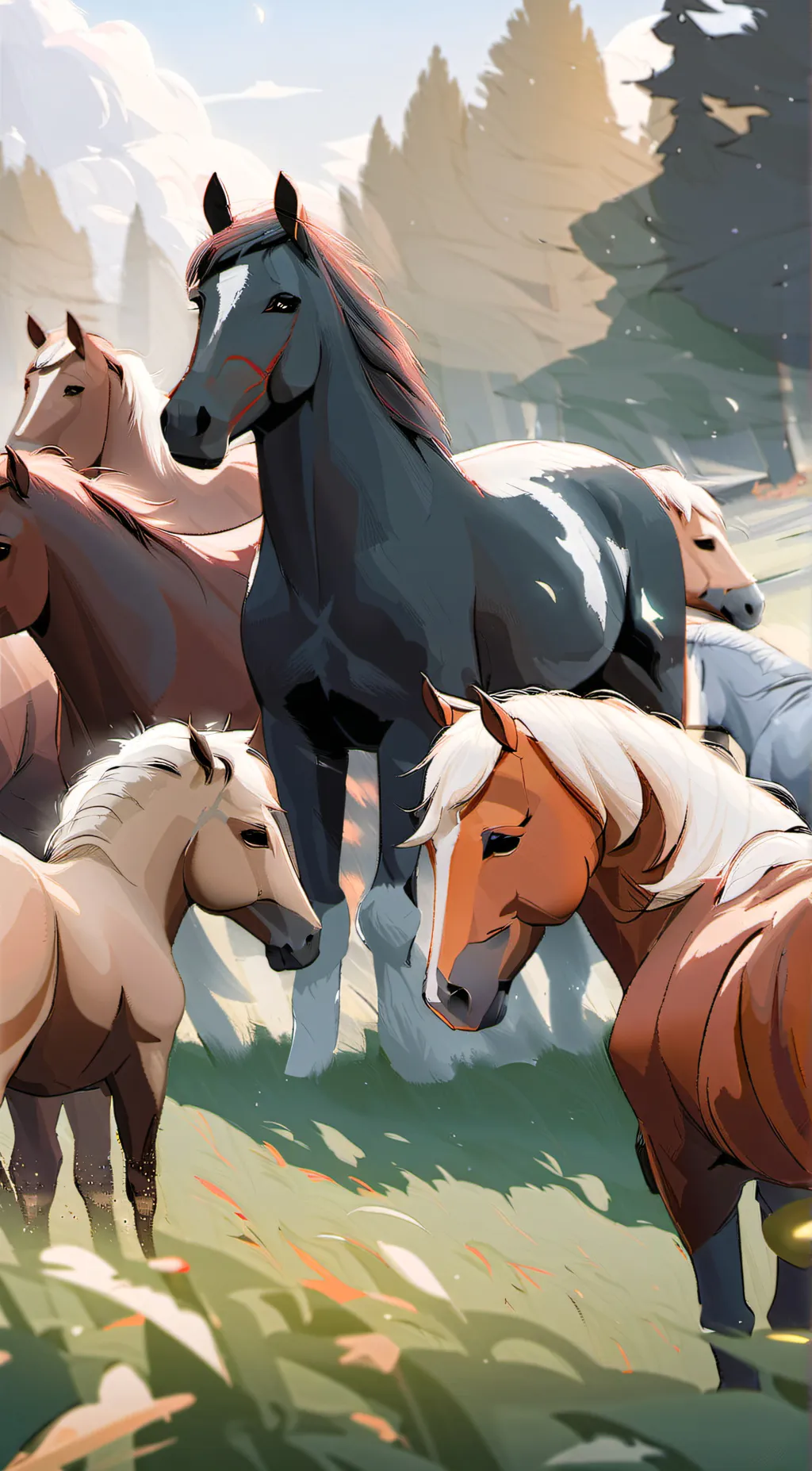 Talkie AI - Chat with Horse herd