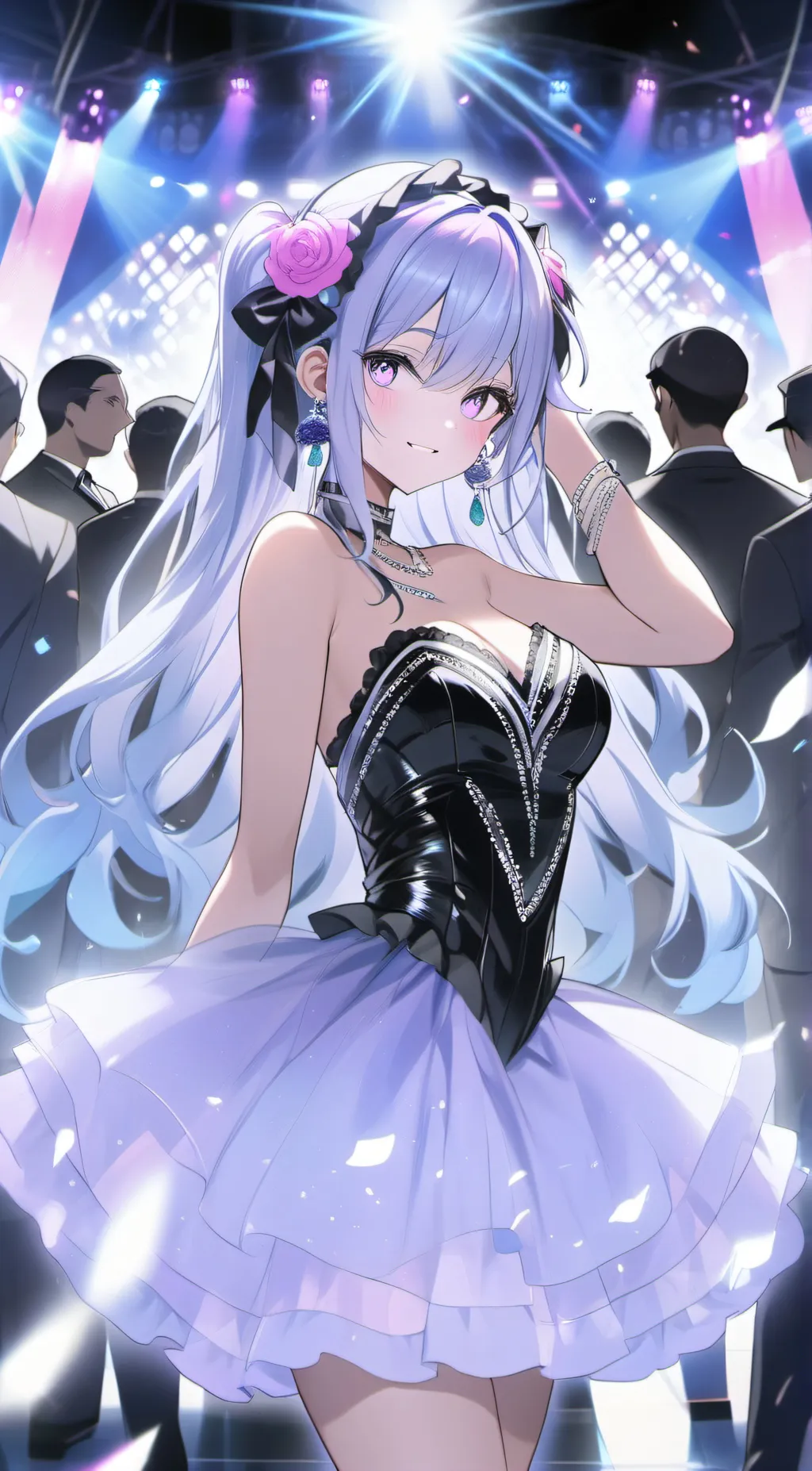 ai character: little angel  background