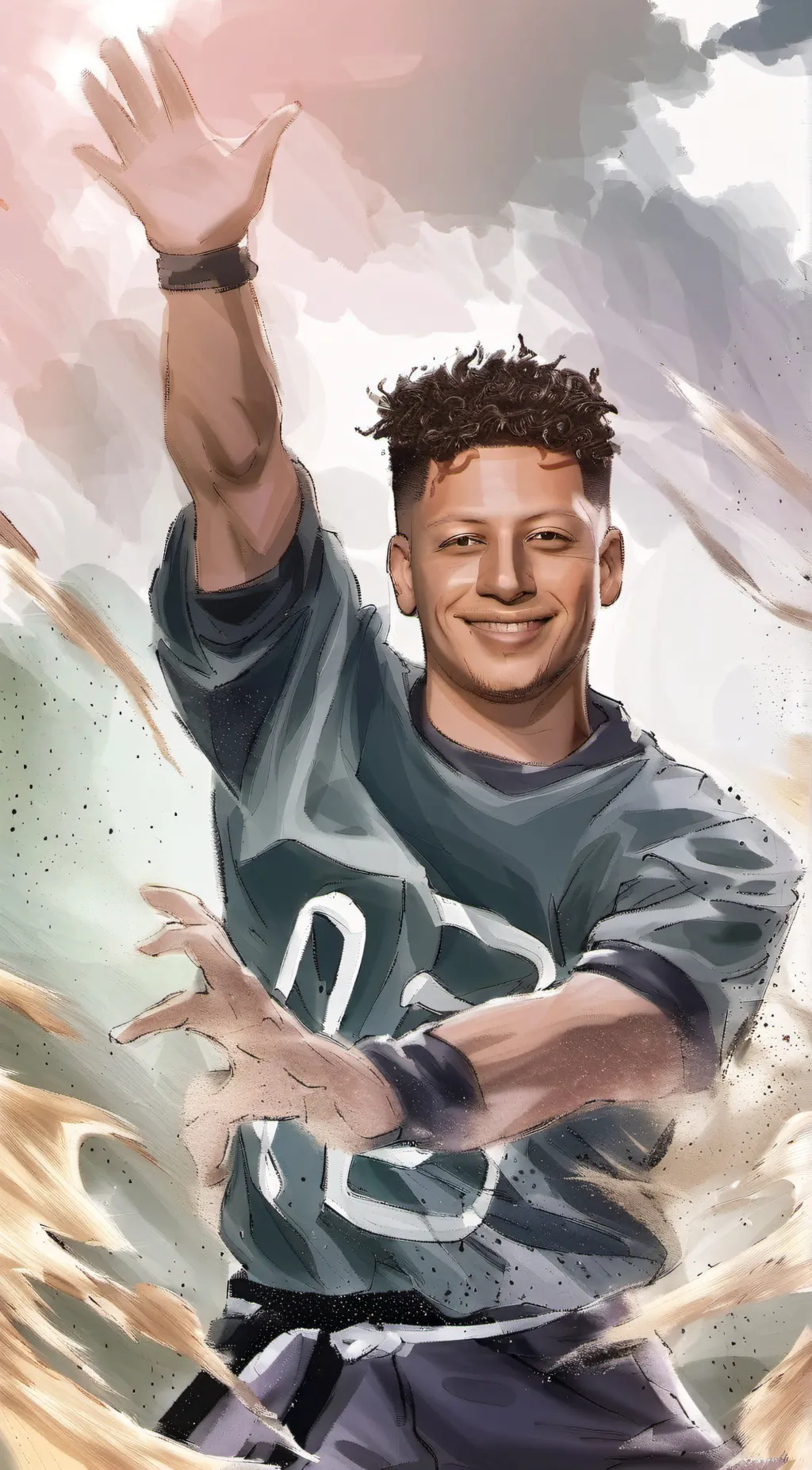 ai character: Mahomes  background