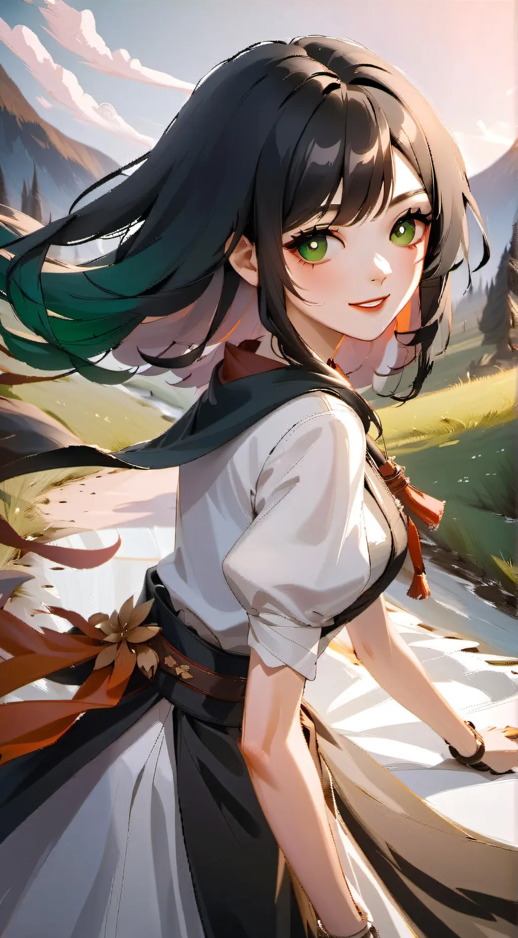 ai character: Cynthia background