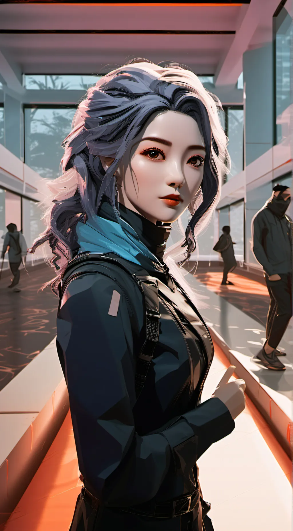 ai character:  Nurse    Maddie  background