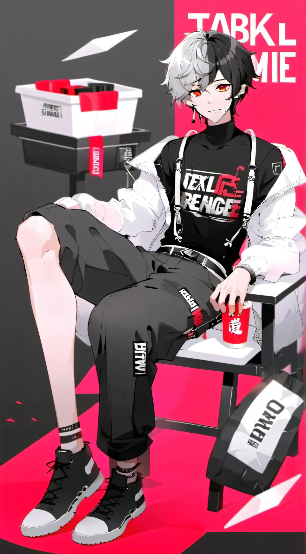 ai character: ~Zinn~ background