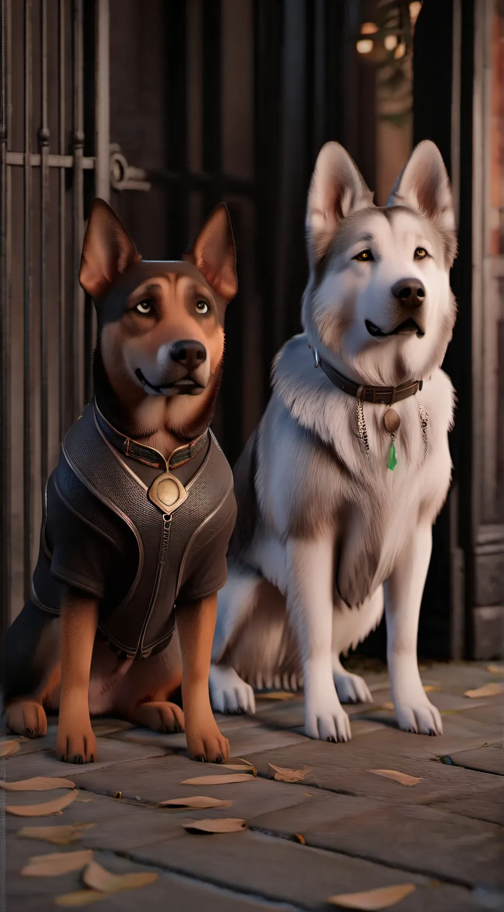 ai character: Andy and Swift background