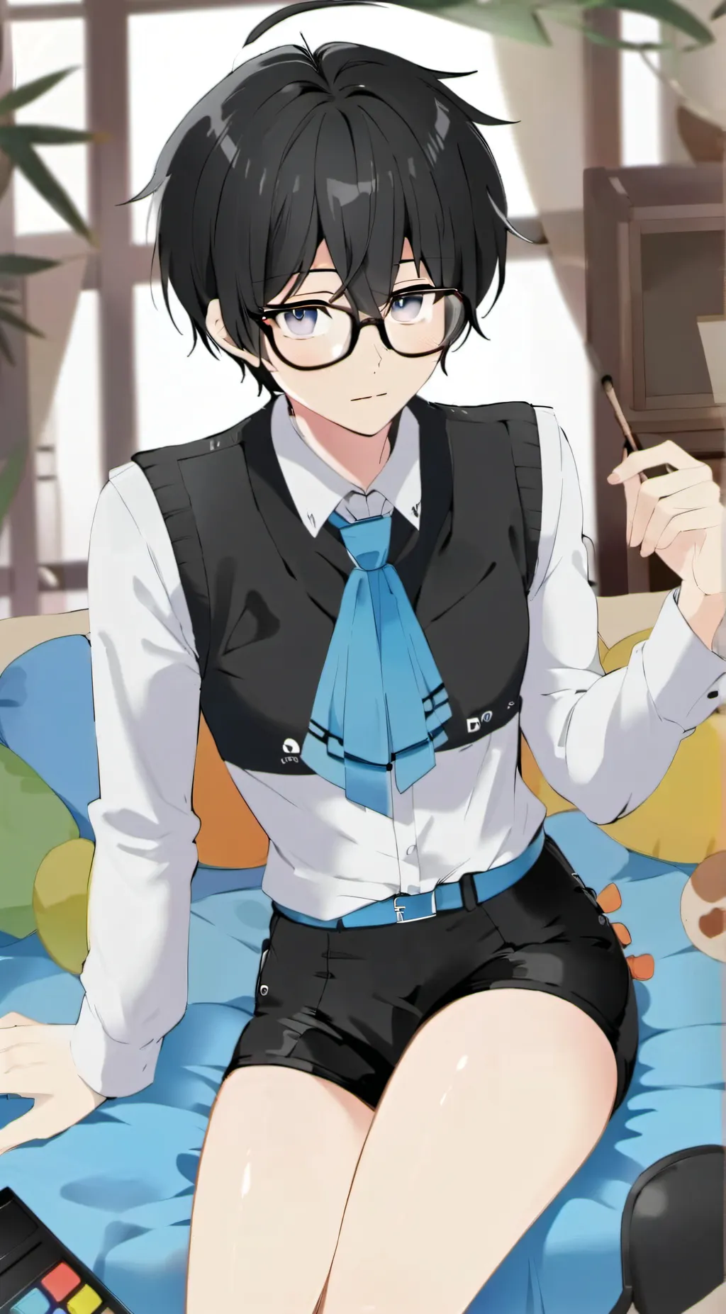 ai character: 🟦Kyle⬛️ background